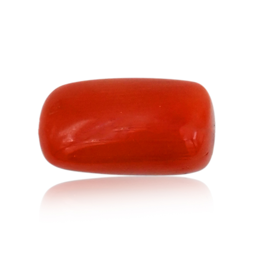 Natural Italian Red Coral (Moonga) 7.90 Carat