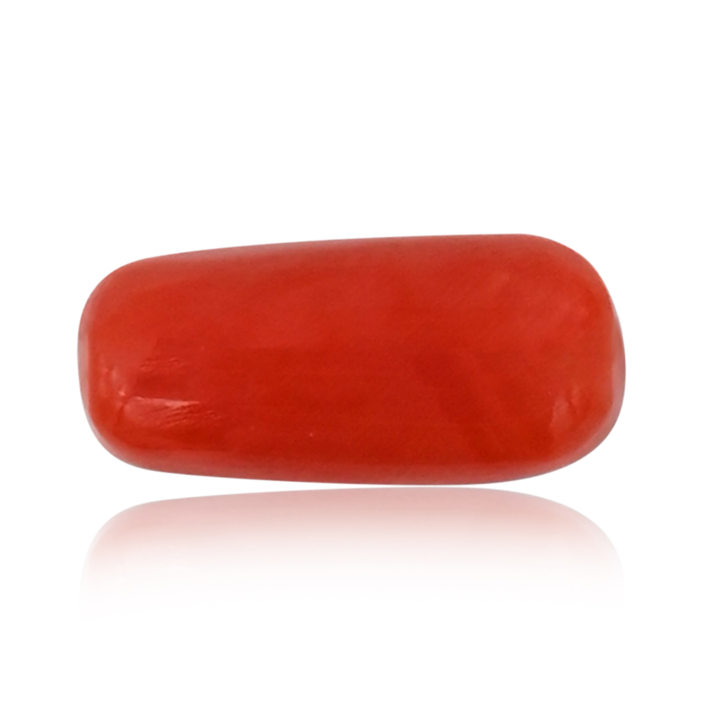 Natural Italian Red Coral (Moonga) 6.40 Carat