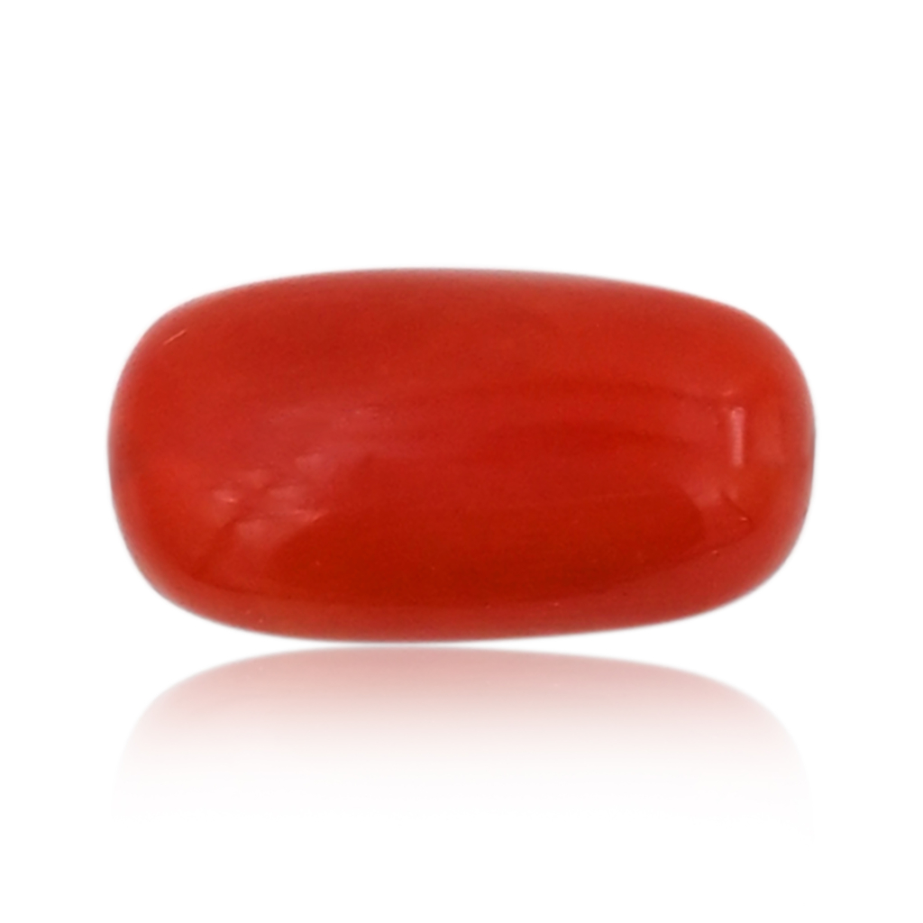 Natural Italian Red Coral (Moonga) 7.90 Carat