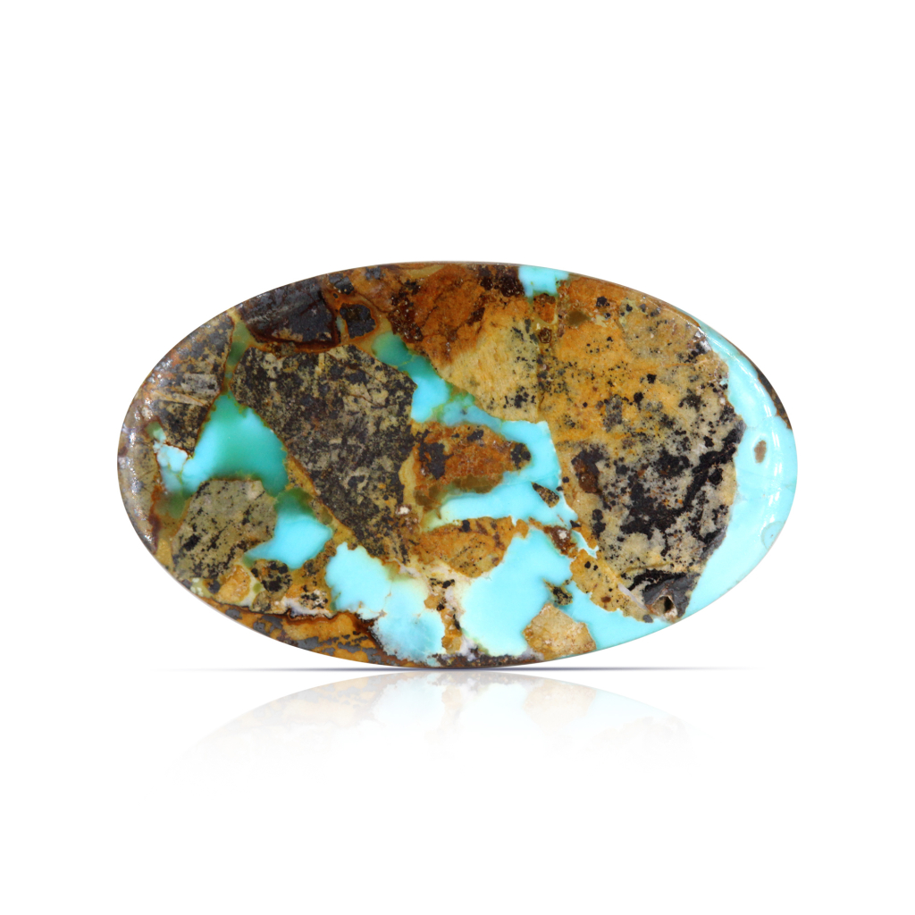 Nishapuri Irani Firoza Turquoise Stone 20 Carat