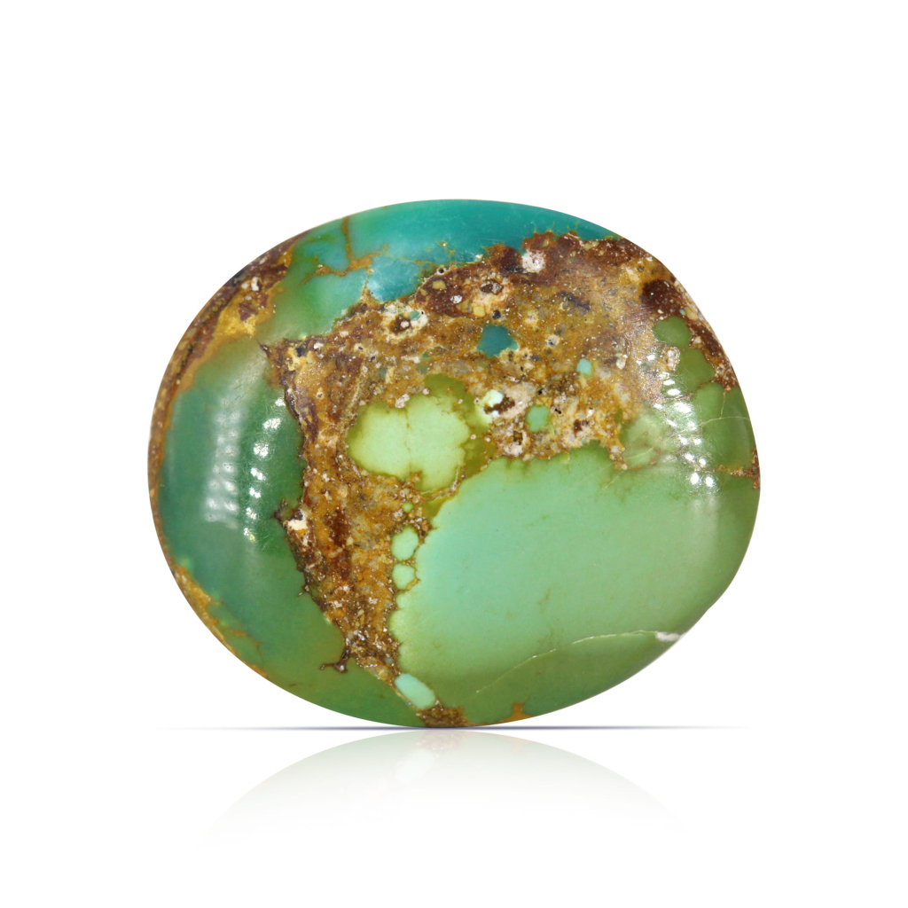 Nishapuri Irani Firoza Turquoise Oval Stone 17.70 Carat