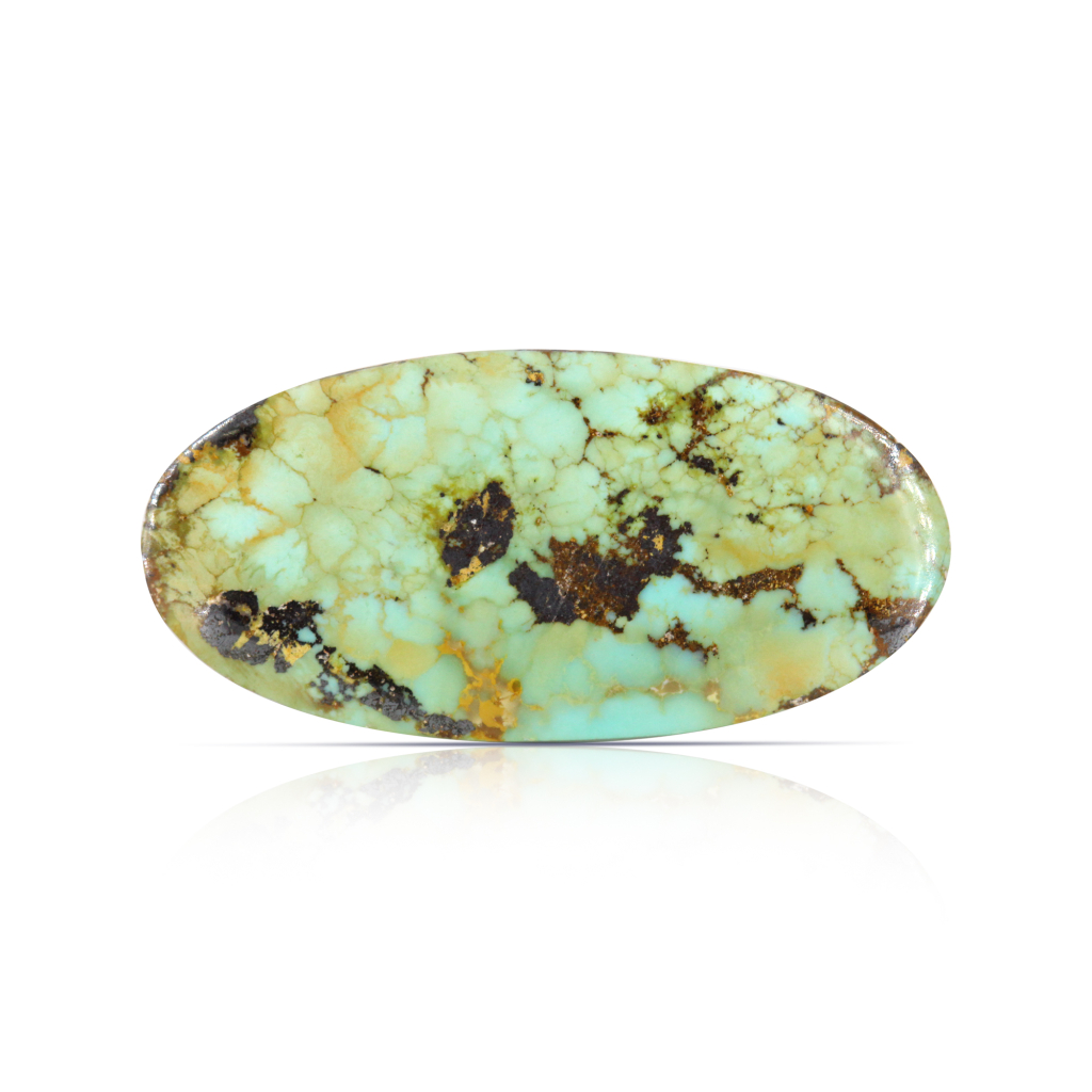 Nishapuri Irani Firoza Turquoise Oval Stone 23.60 Carat