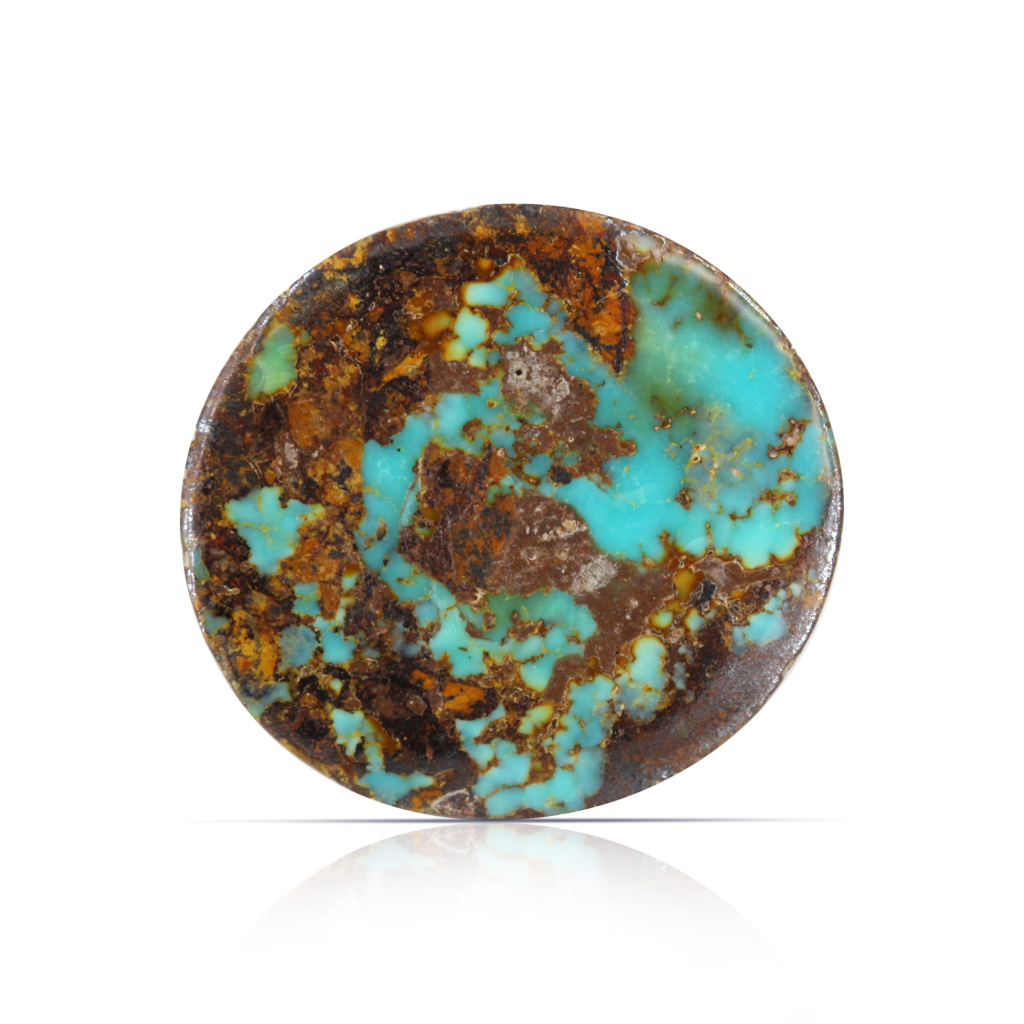 Nishapuri Irani Firoza Turquoise Oval Stone 11.60 Carat
