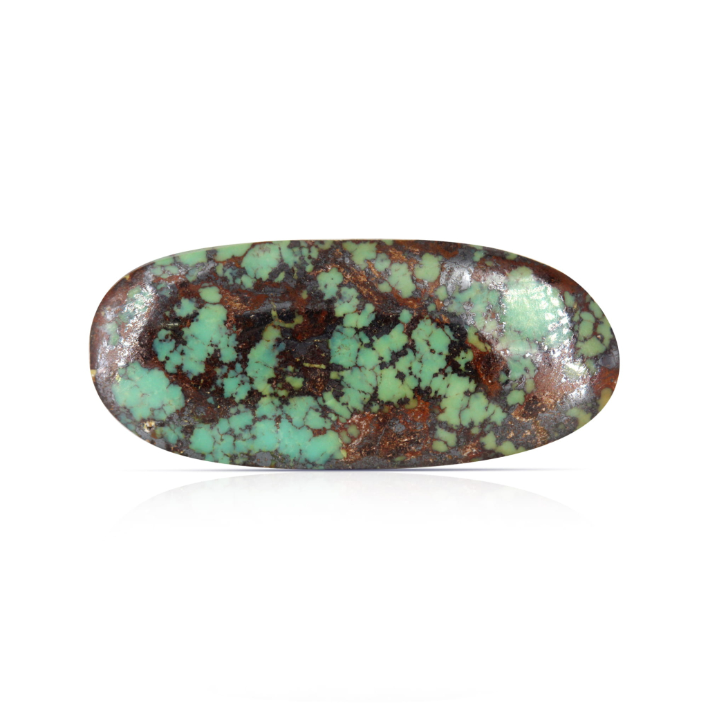 Nishapuri Irani Firoza Turquoise Oval Stone 15.70 Carat