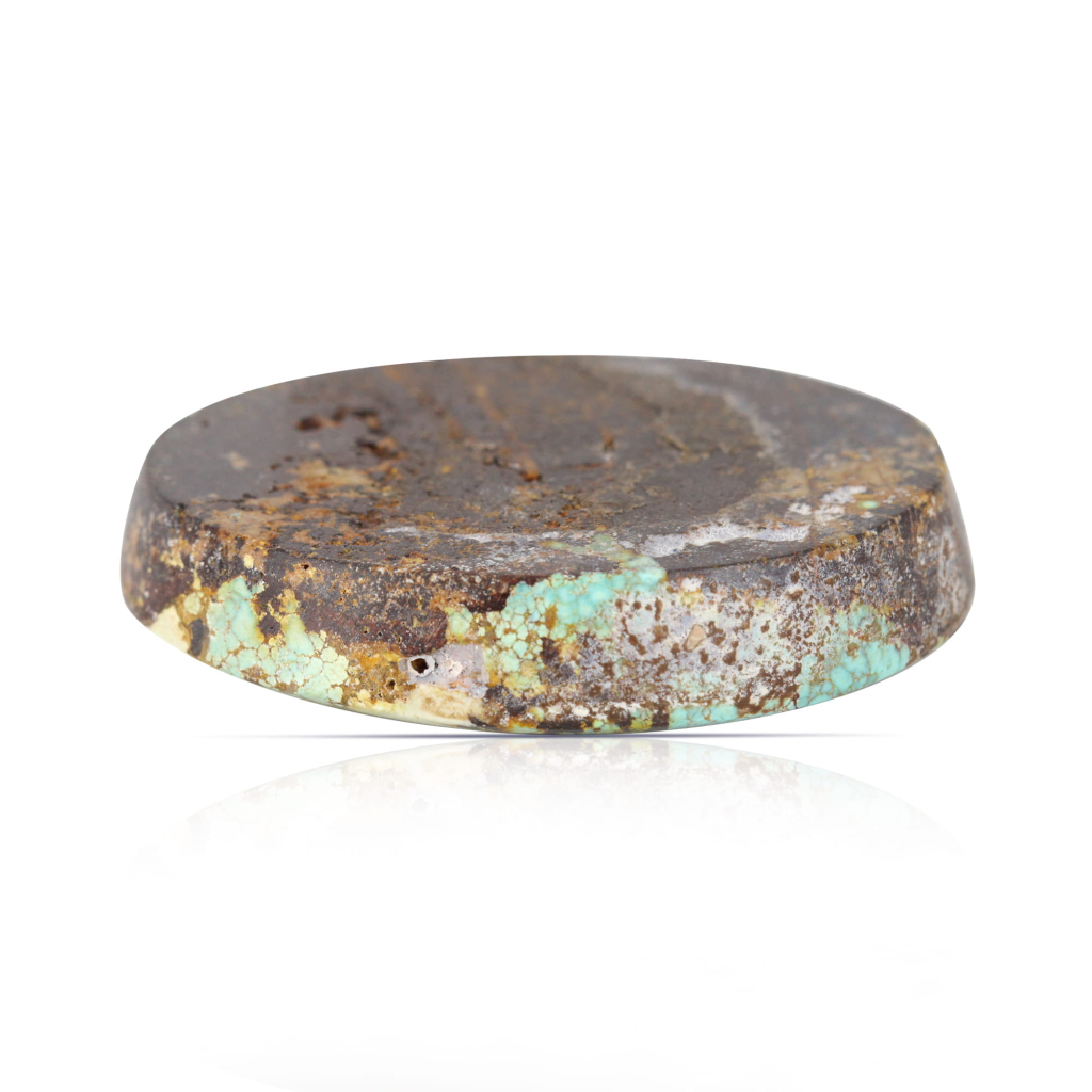 Natural Nishapuri Irani Firoza Turquoise Stone 97.01 Carat