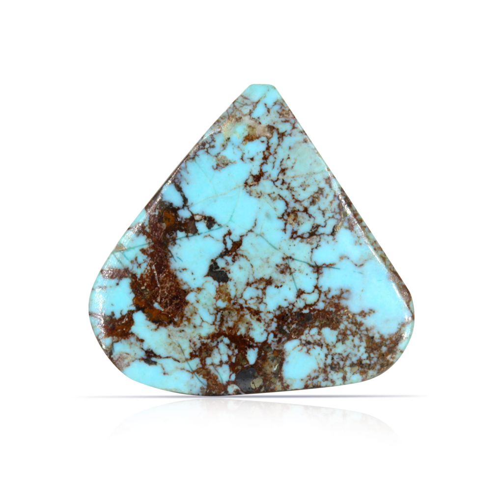 Nishapuri Irani Firoza Turquoise Pear Stone 8.90 Carat