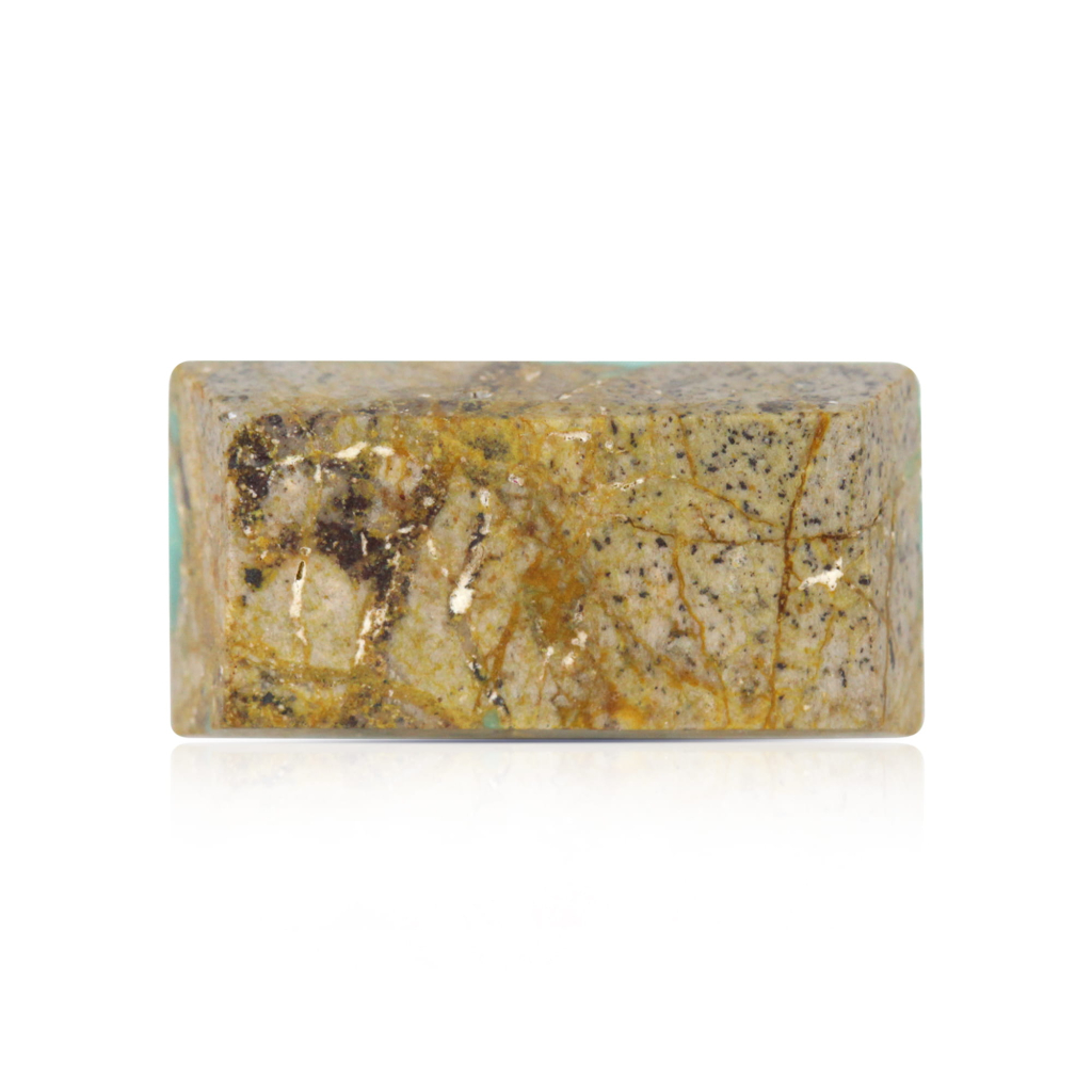 Natural Nishapuri Irani Firoza Turquoise Rectangle Stone 7.10 Carat
