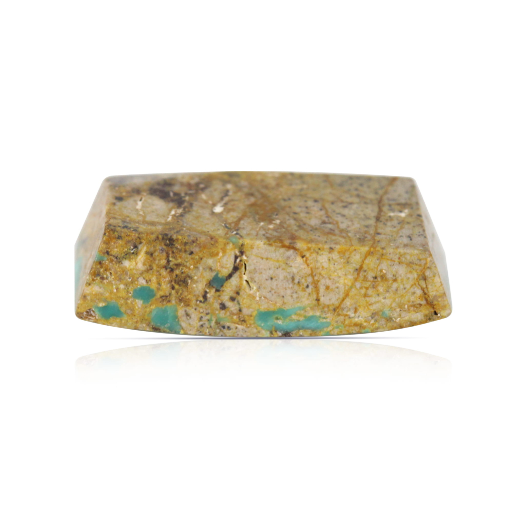 Natural Nishapuri Irani Firoza Turquoise Rectangle Stone 7.10 Carat