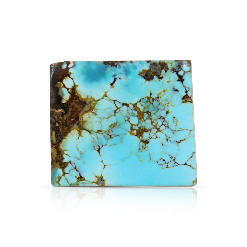 Nishapuri Irani Firoza Turquoise Square Stone 7.50 Carat