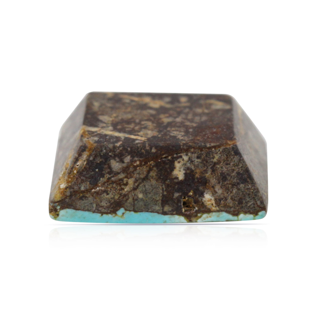 Natural Nishapuri Irani Firoza Turquoise Square Stone 7.50 Carat