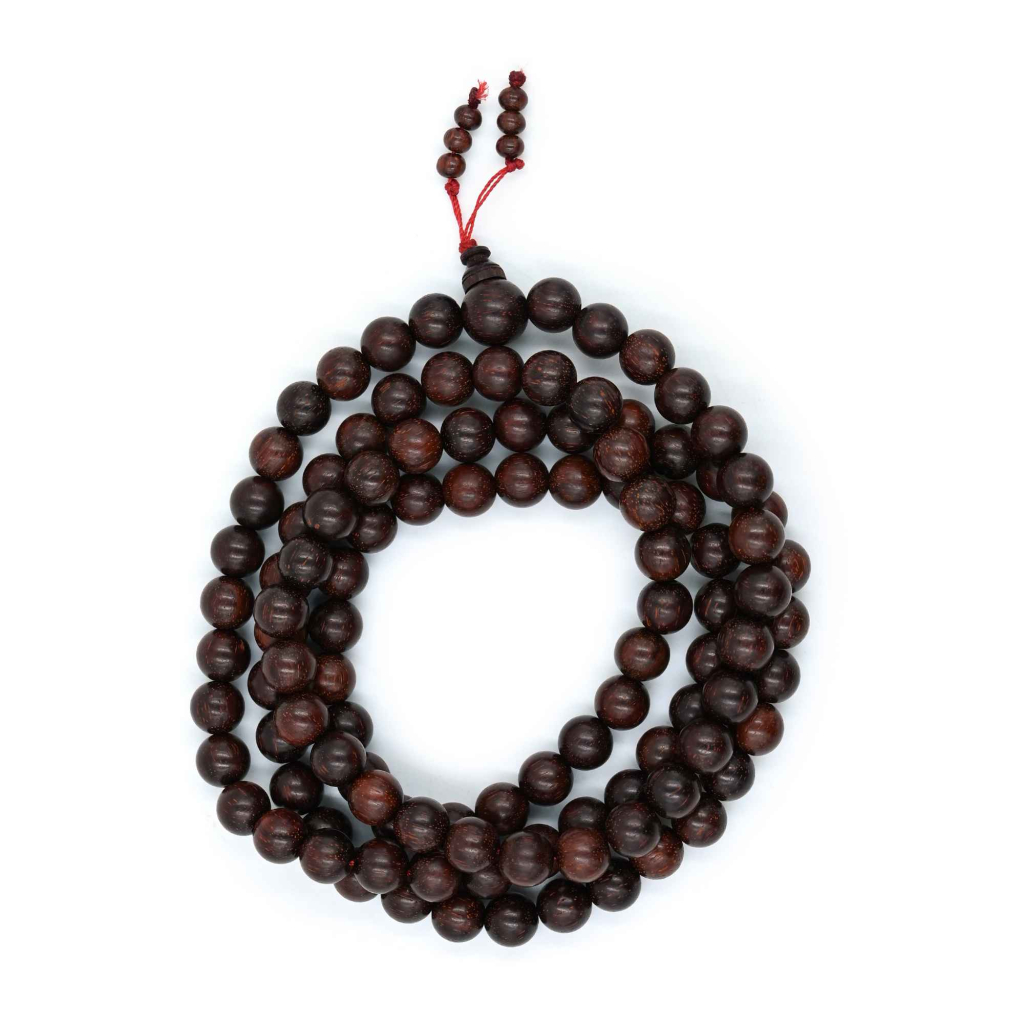 100% Original Pure Red Sandalwood Chandan Jap Mala