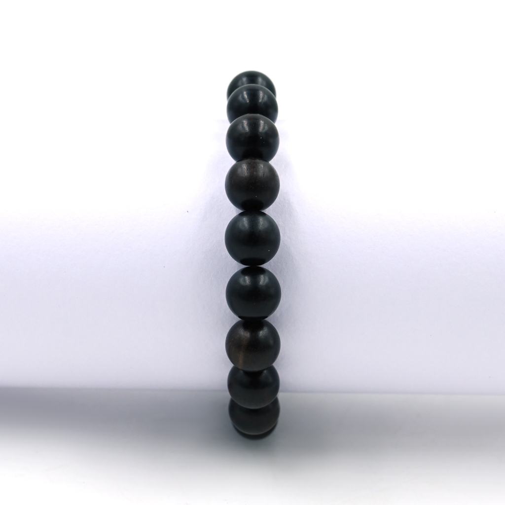 Original Ebony Karungali Stretchable Protection Beads Bracelet