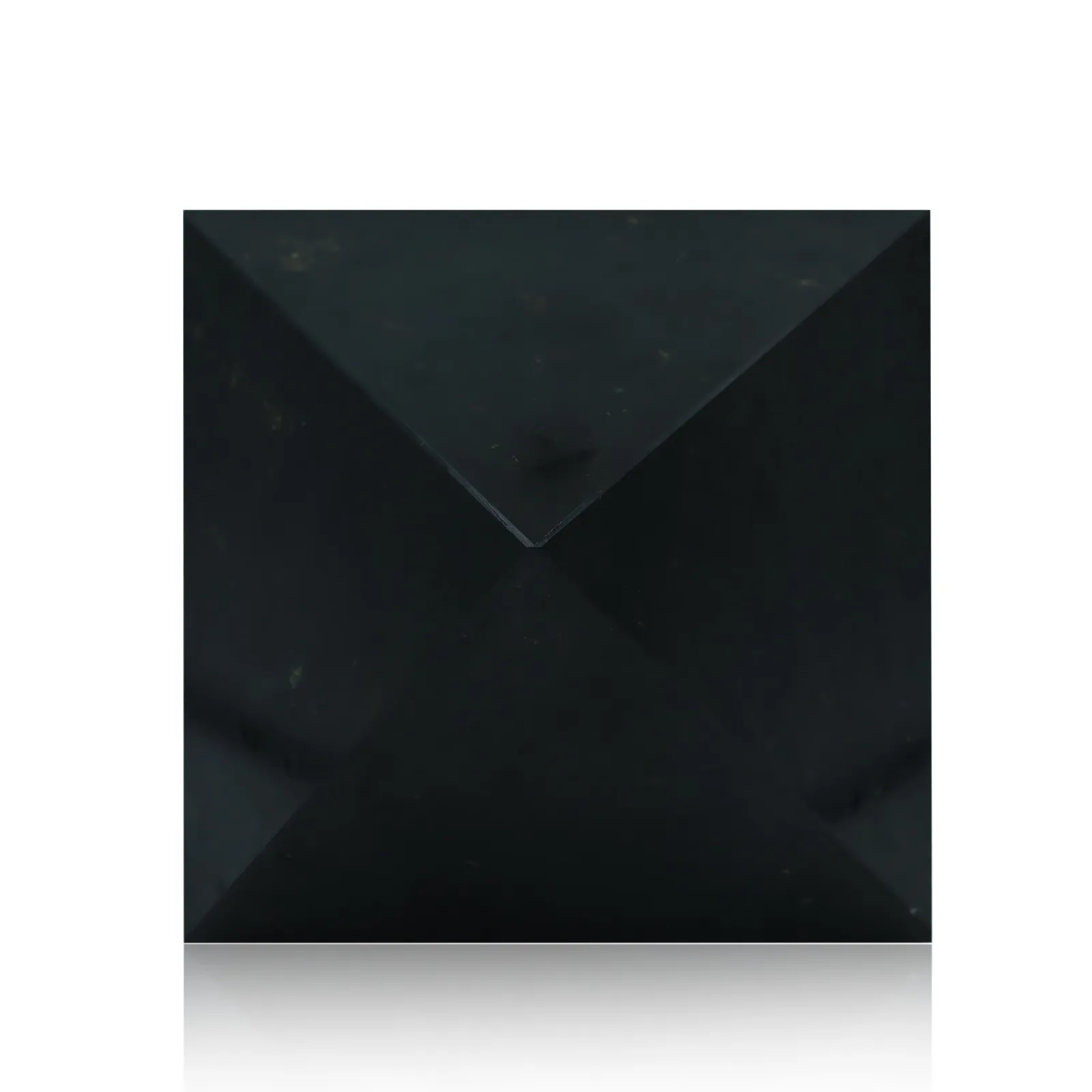 Black Tourmaline Pyramid for Vastu, Meditation & Home Decor