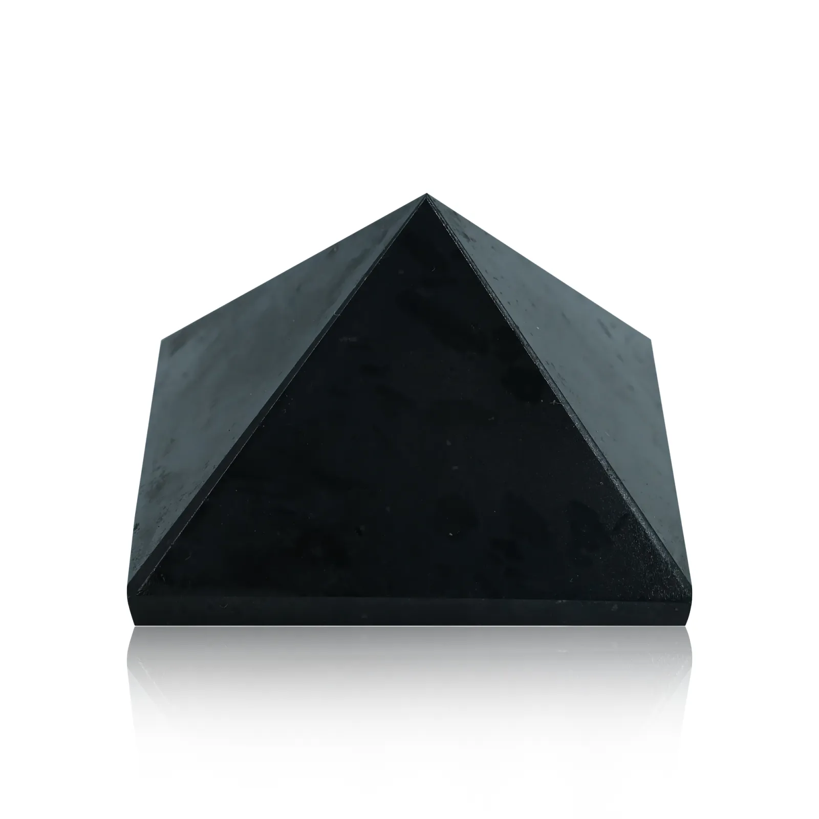Black Tourmaline Pyramid for Vastu, Meditation & Home Decor 115gms