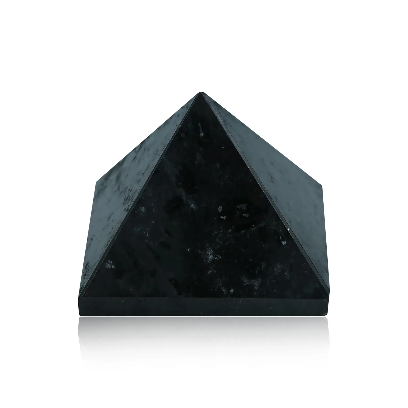 Black Tourmaline Pyramid for EMF Protection & Vastu-124gms