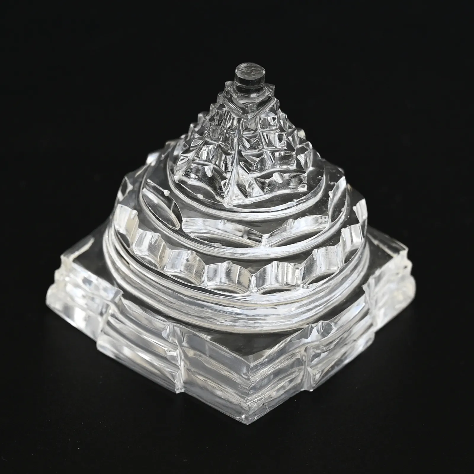 Sphatik Meru Shree Yantra