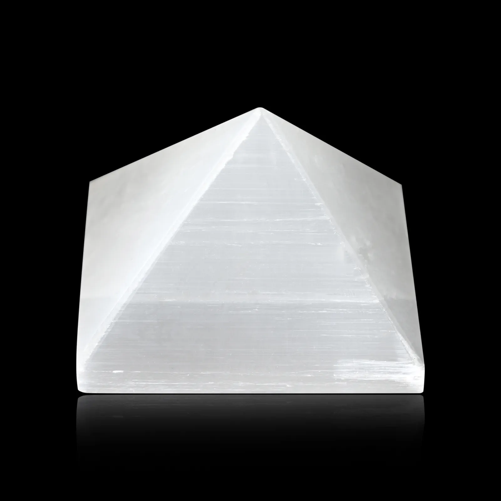 Selenite Crystal Pyramid-124.36