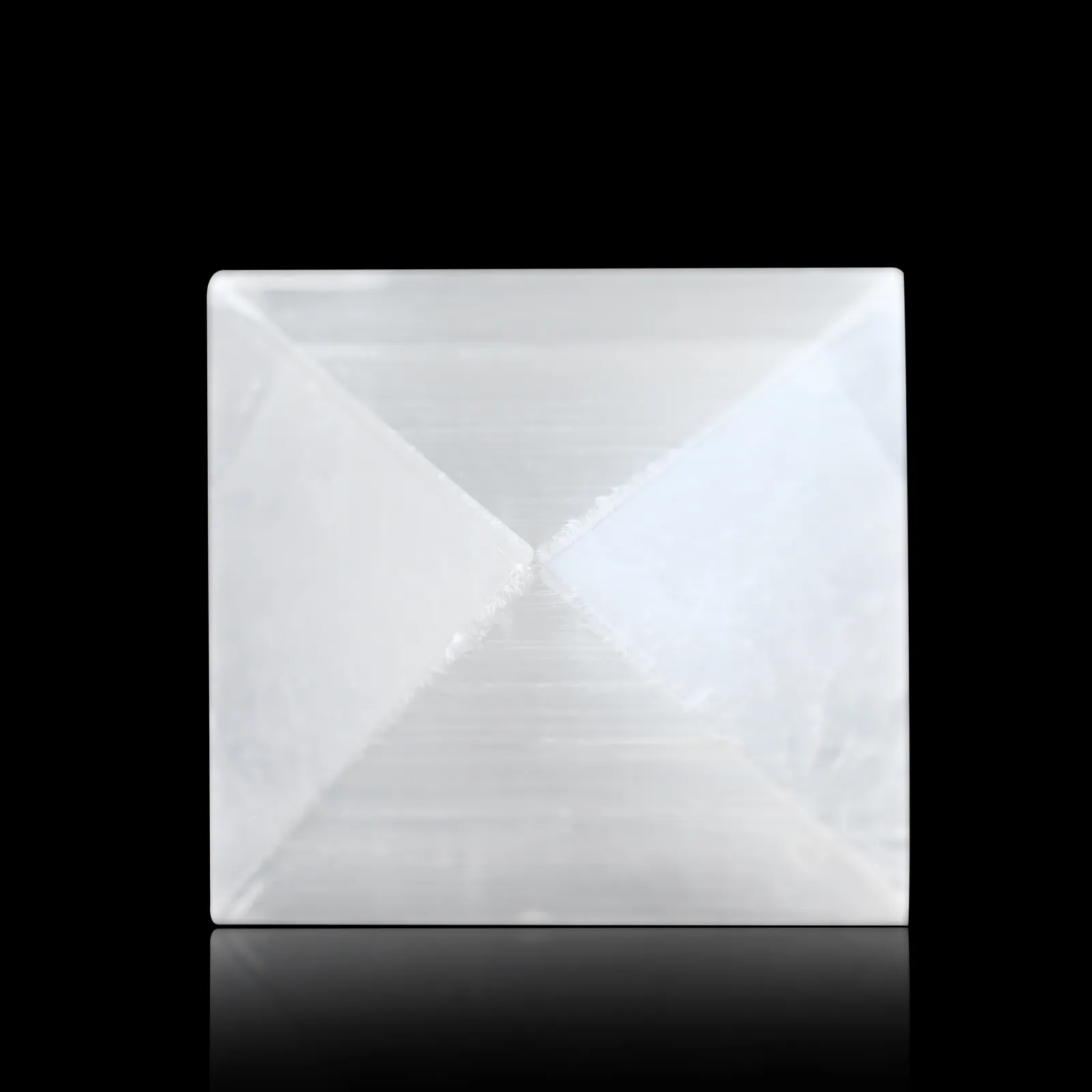 Selenite Crystal Pyramid-124.36