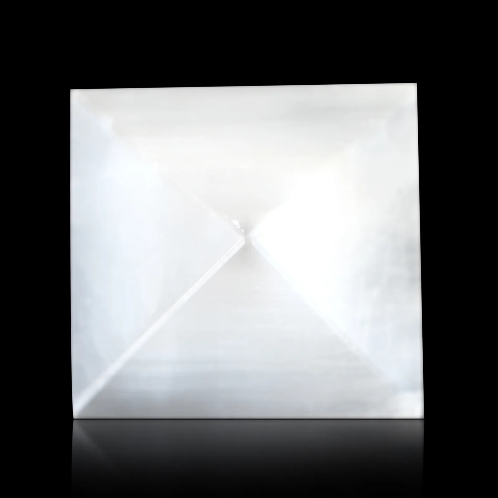 Selenite Crystal Pyramid