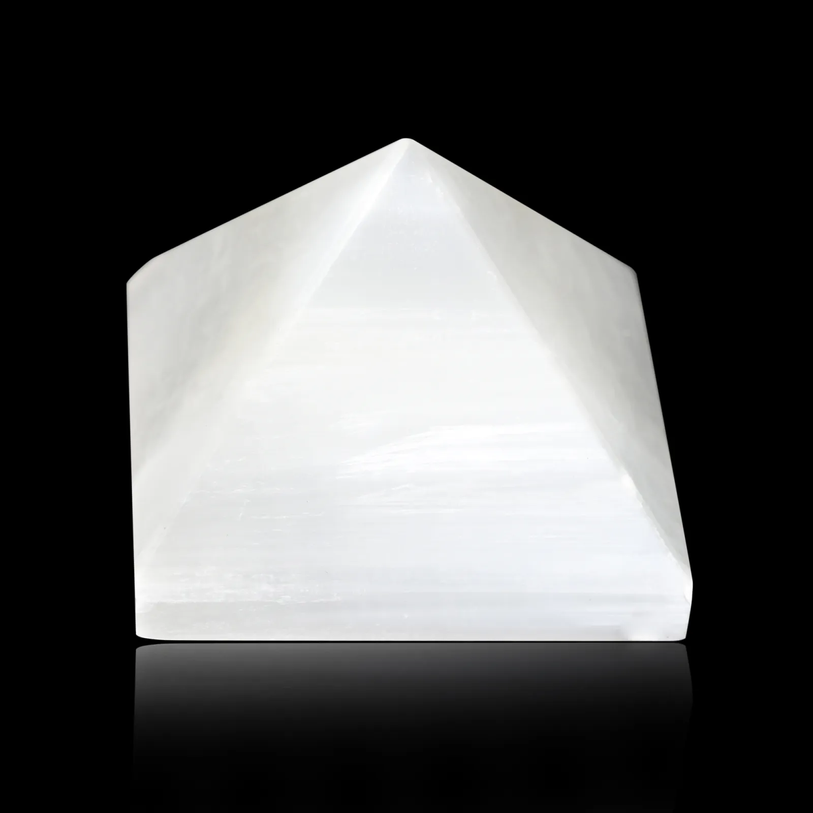 Selenite Crystal Pyramid