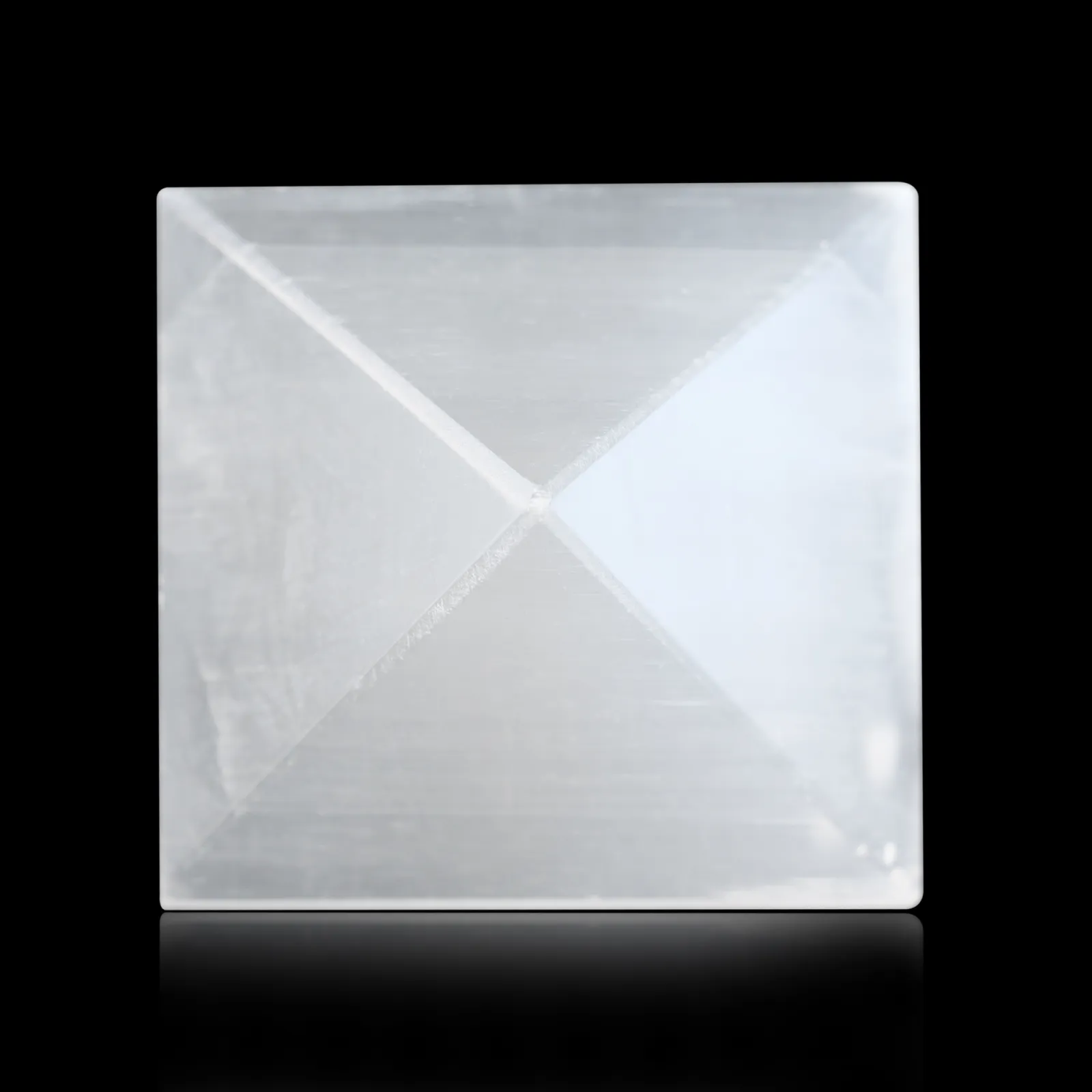 Selenite Crystal Pyramid