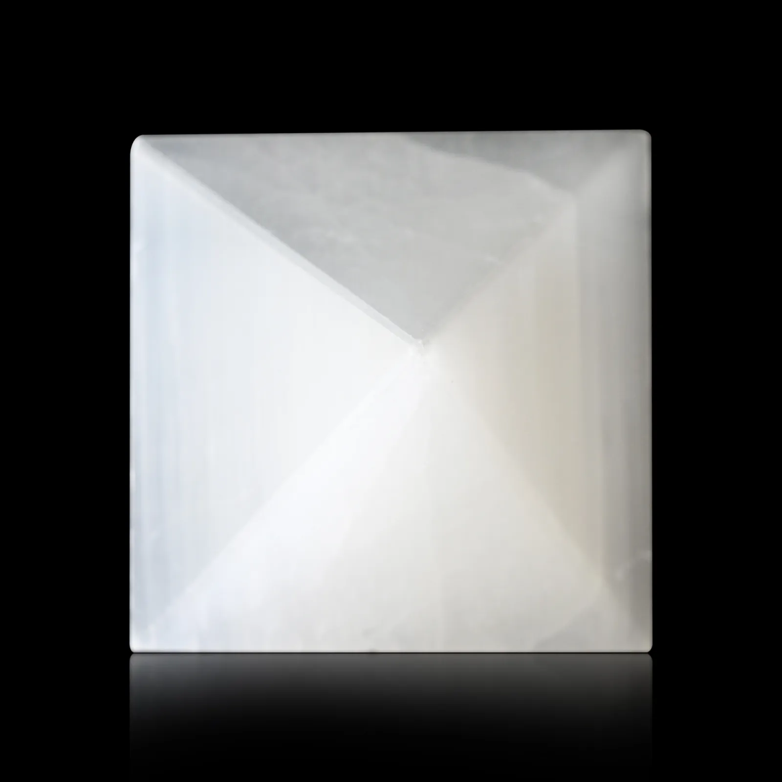 Selenite Crystal Pyramid