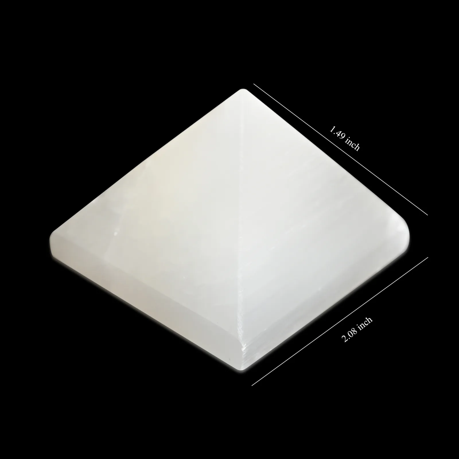 Selenite Crystal Pyramid