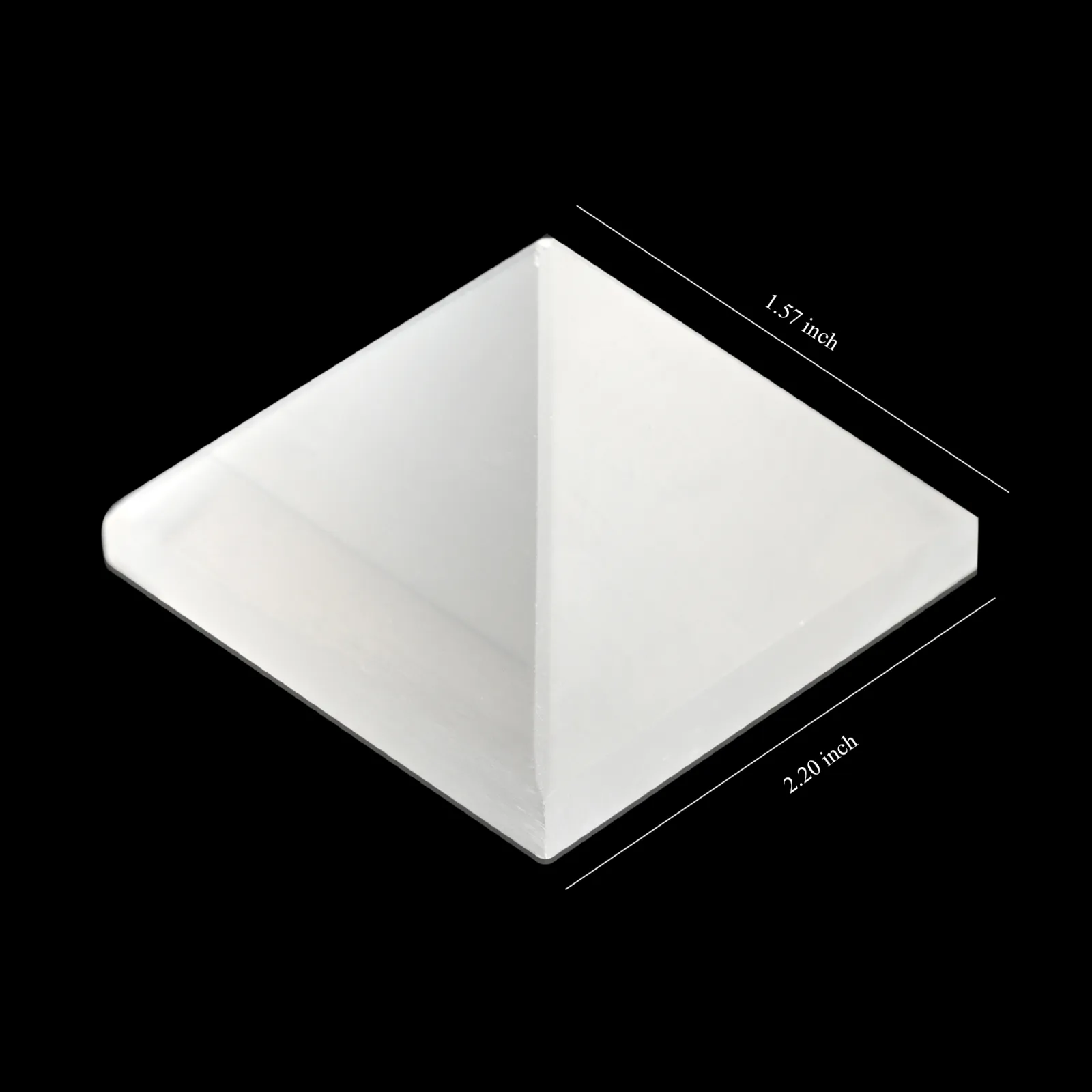 Selenite Crystal Pyramid