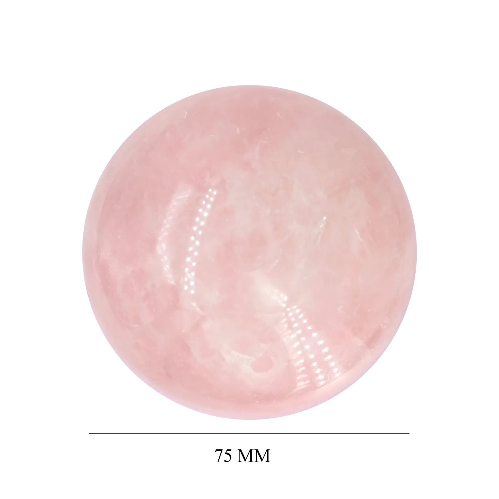 Rose Quartz Sphere-75mm