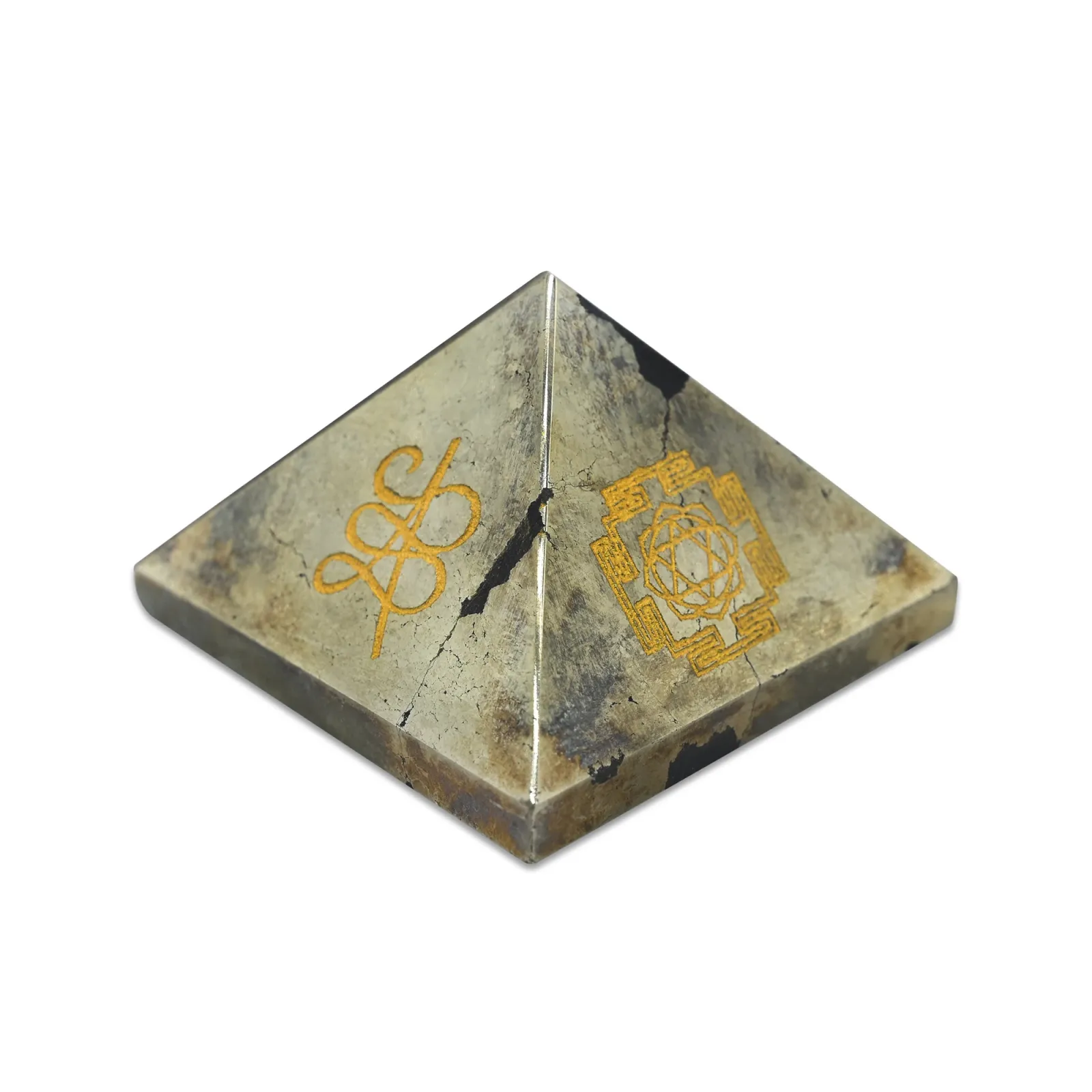 Lakshmi Pyrite Money Magnet Pyramid
