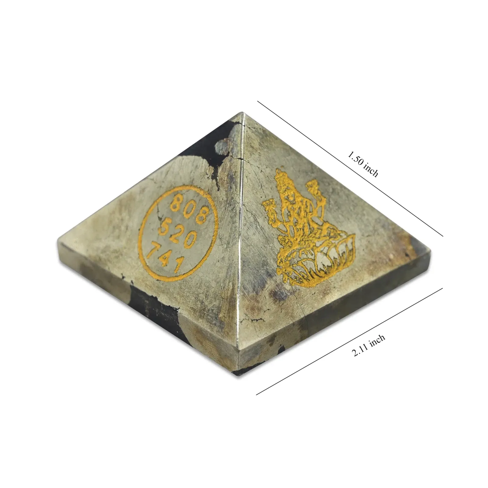 Lakshmi Pyrite Money Magnet Pyramid