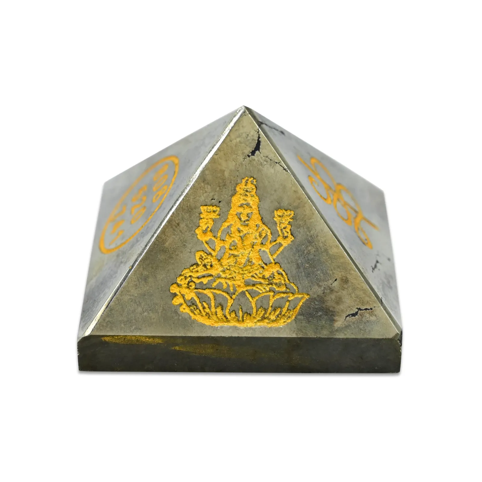 Lakshmi Pyrite Money Magnet Pyramid