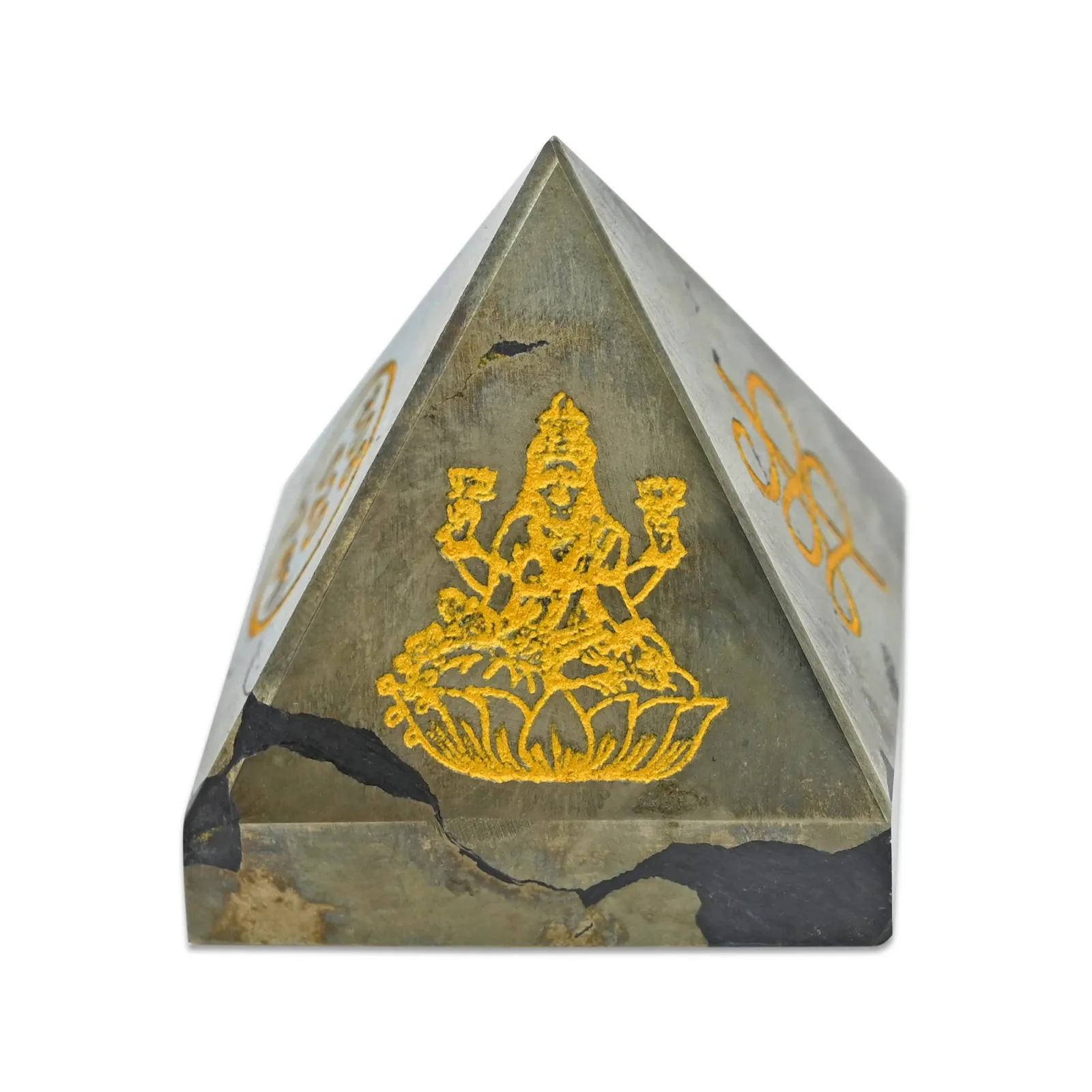 Lakshmi Pyrite Money Magnet Pyramid