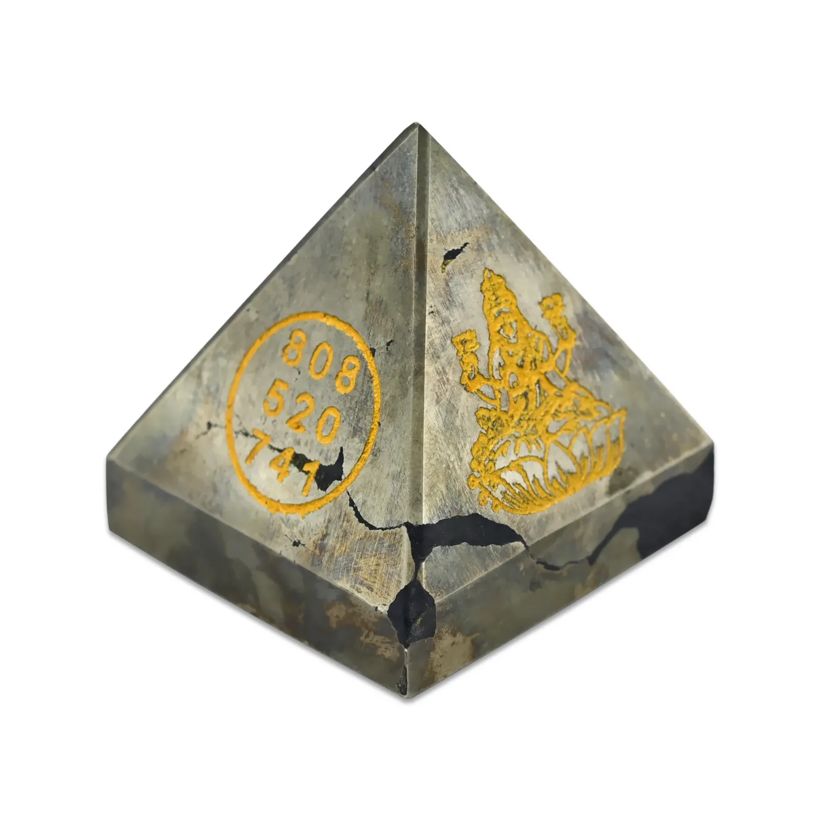 Lakshmi Pyrite Money Magnet Pyramid