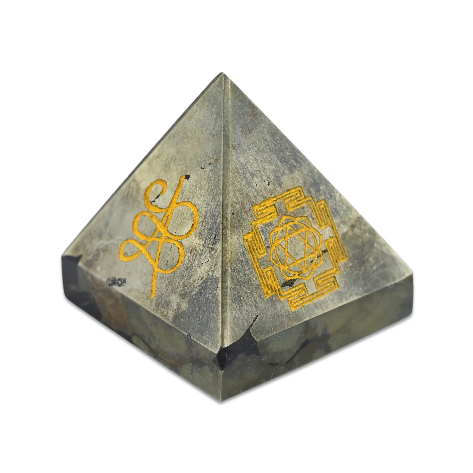 Lakshmi Pyrite Money Magnet Pyramid