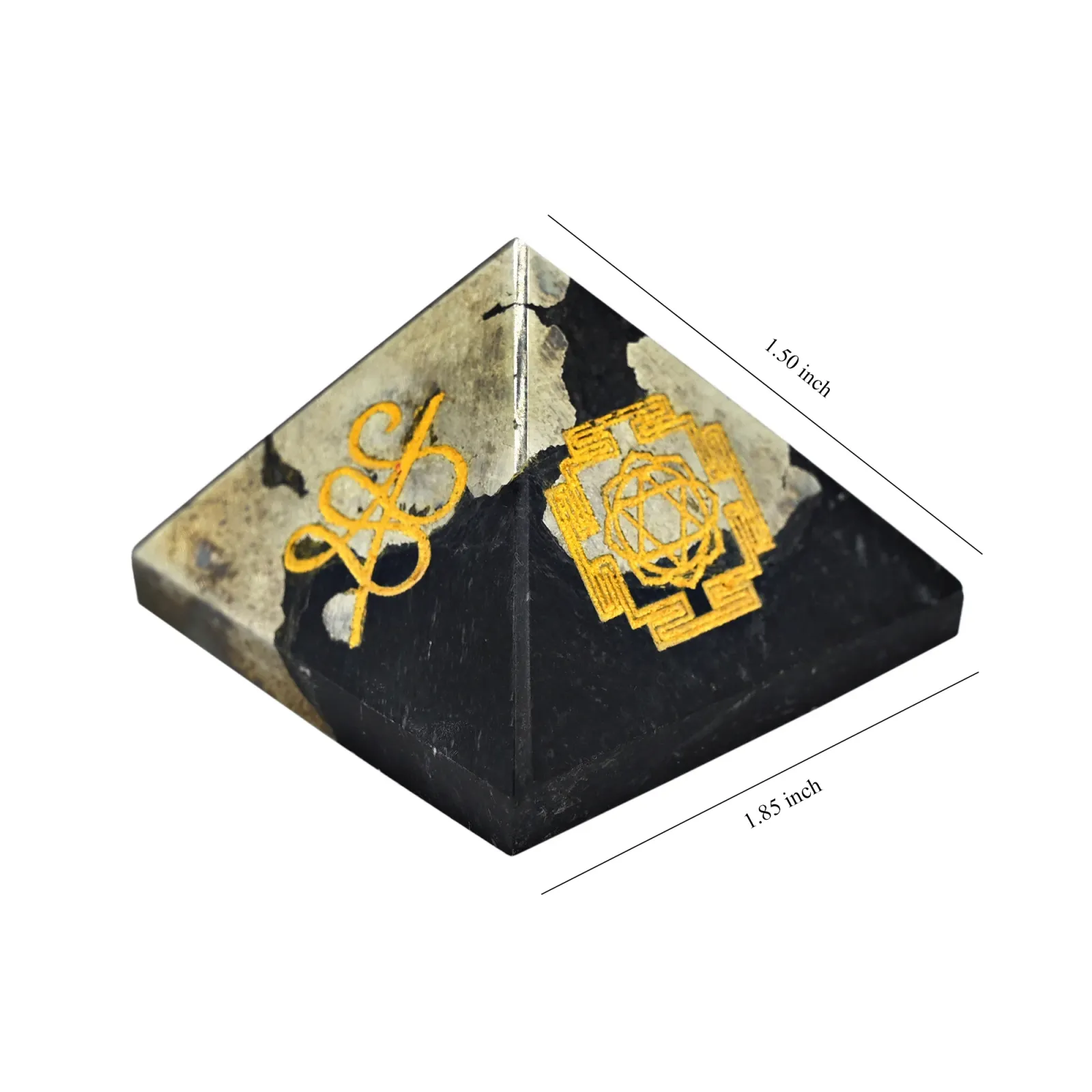 Lakshmi Pyrite Money Magnet Pyramid