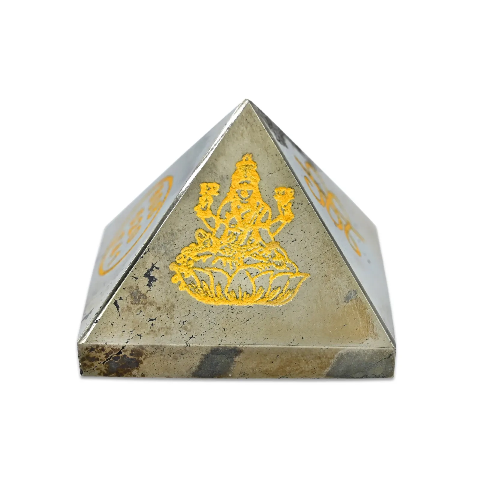 Lakshmi Pyrite Money Magnet Pyramid