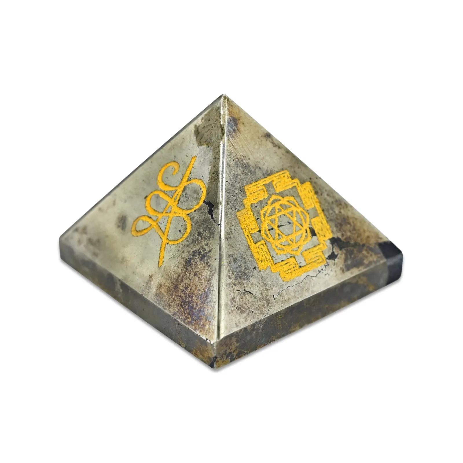 Lakshmi Pyrite Money Magnet Pyramid