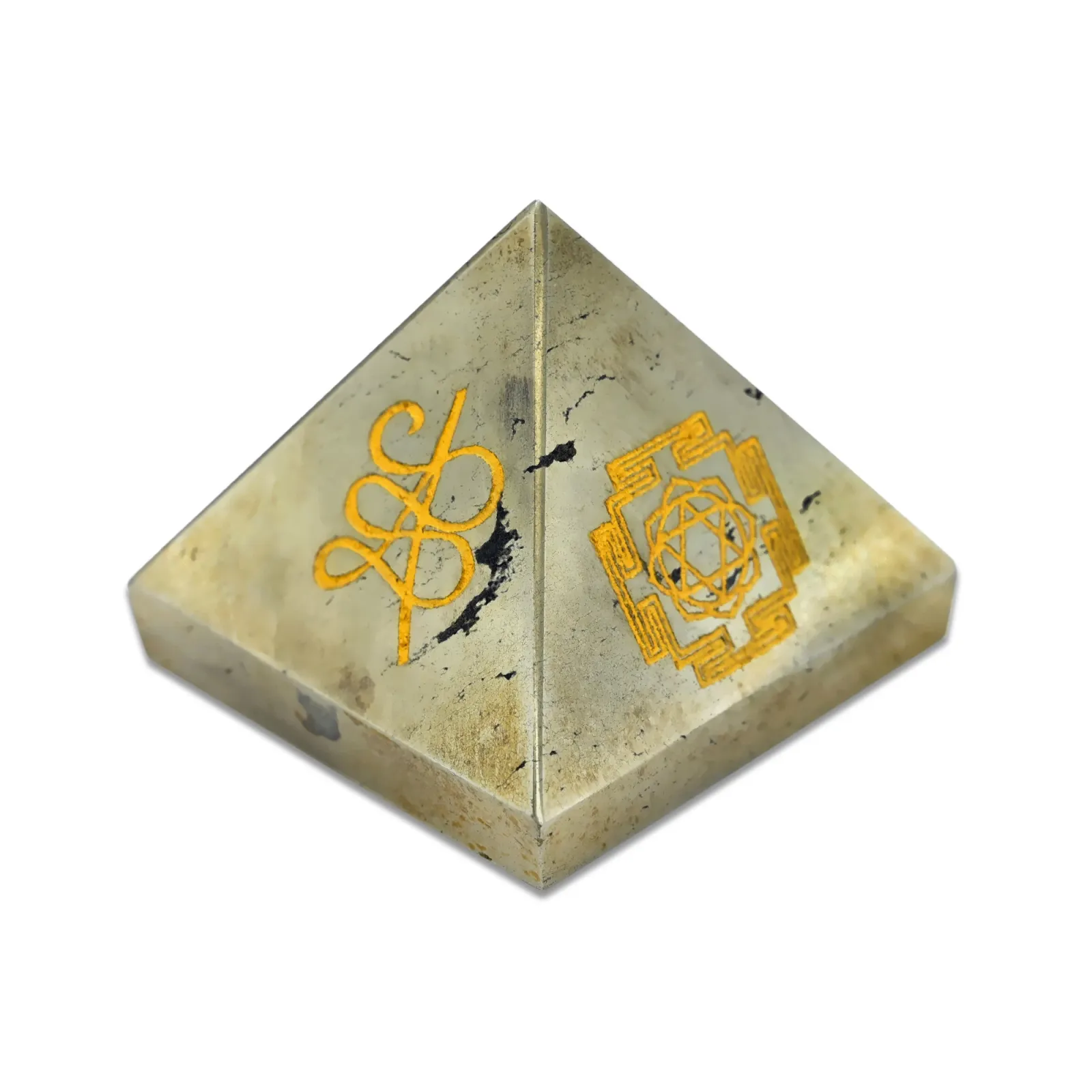 Lakshmi Pyrite Money Magnet Pyramid