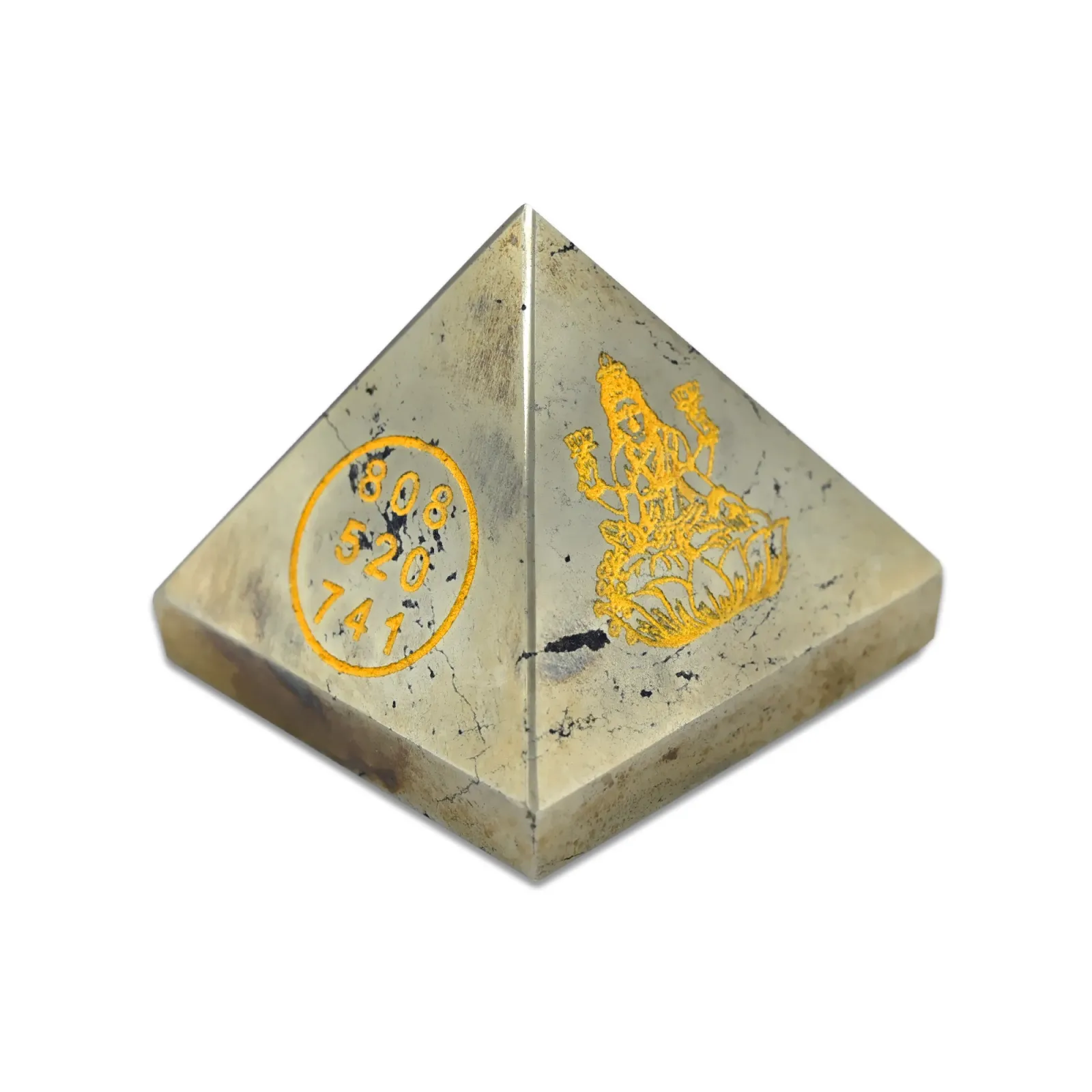 Lakshmi Pyrite Money Magnet Pyramid