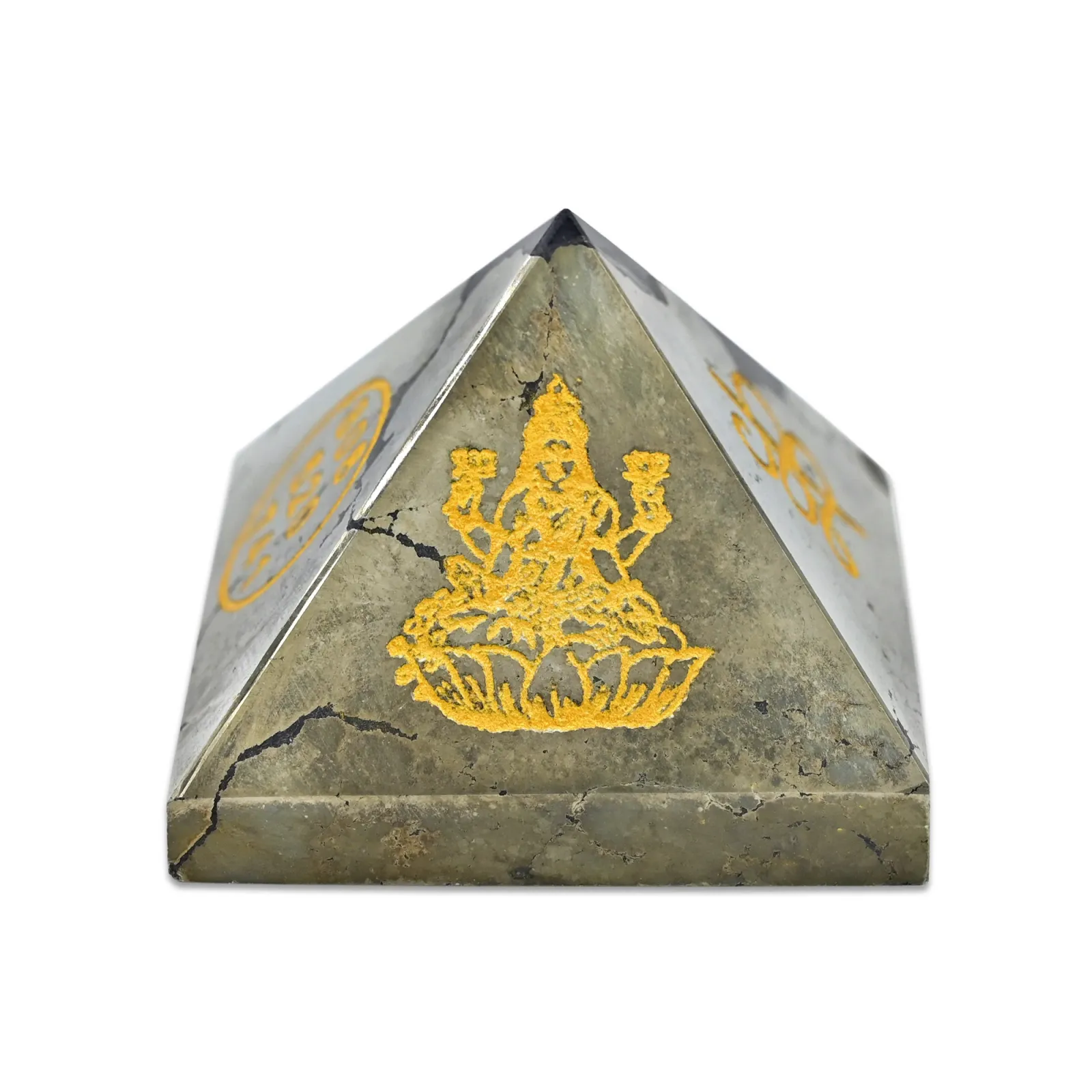 Lakshmi Pyrite Money Magnet Pyramid