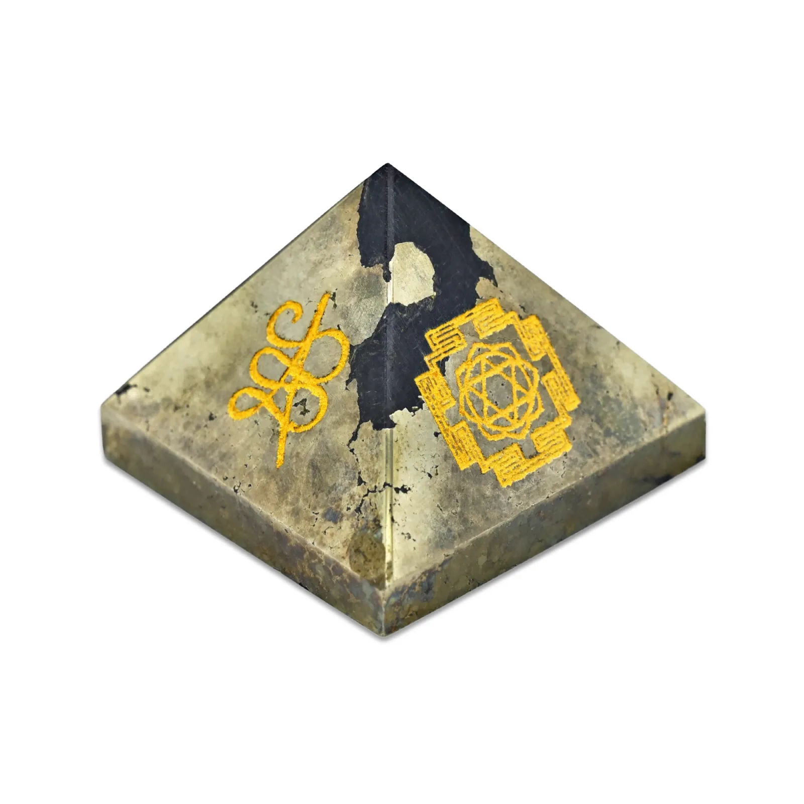 Lakshmi Pyrite Money Magnet Pyramid