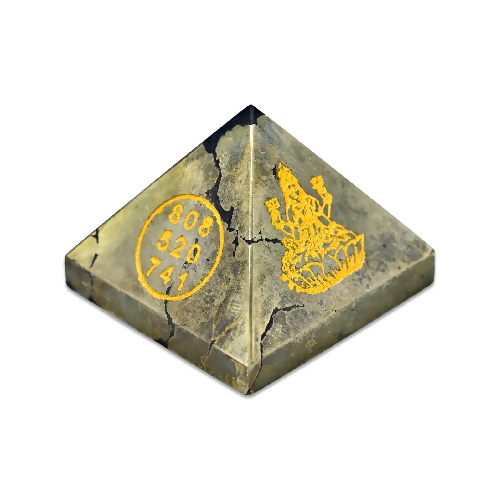 Lakshmi Pyrite Money Magnet Pyramid
