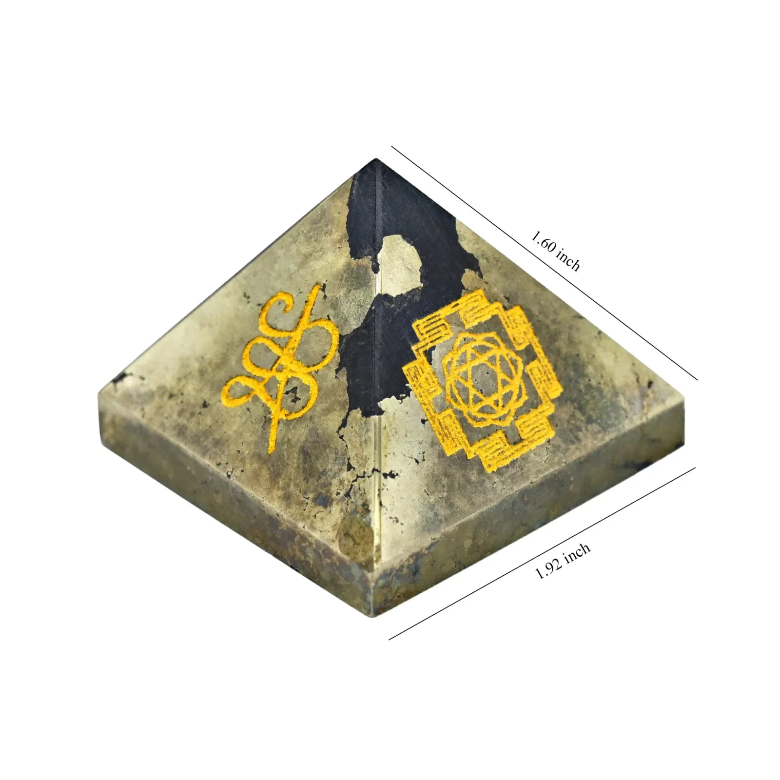 Lakshmi Pyrite Money Magnet Pyramid