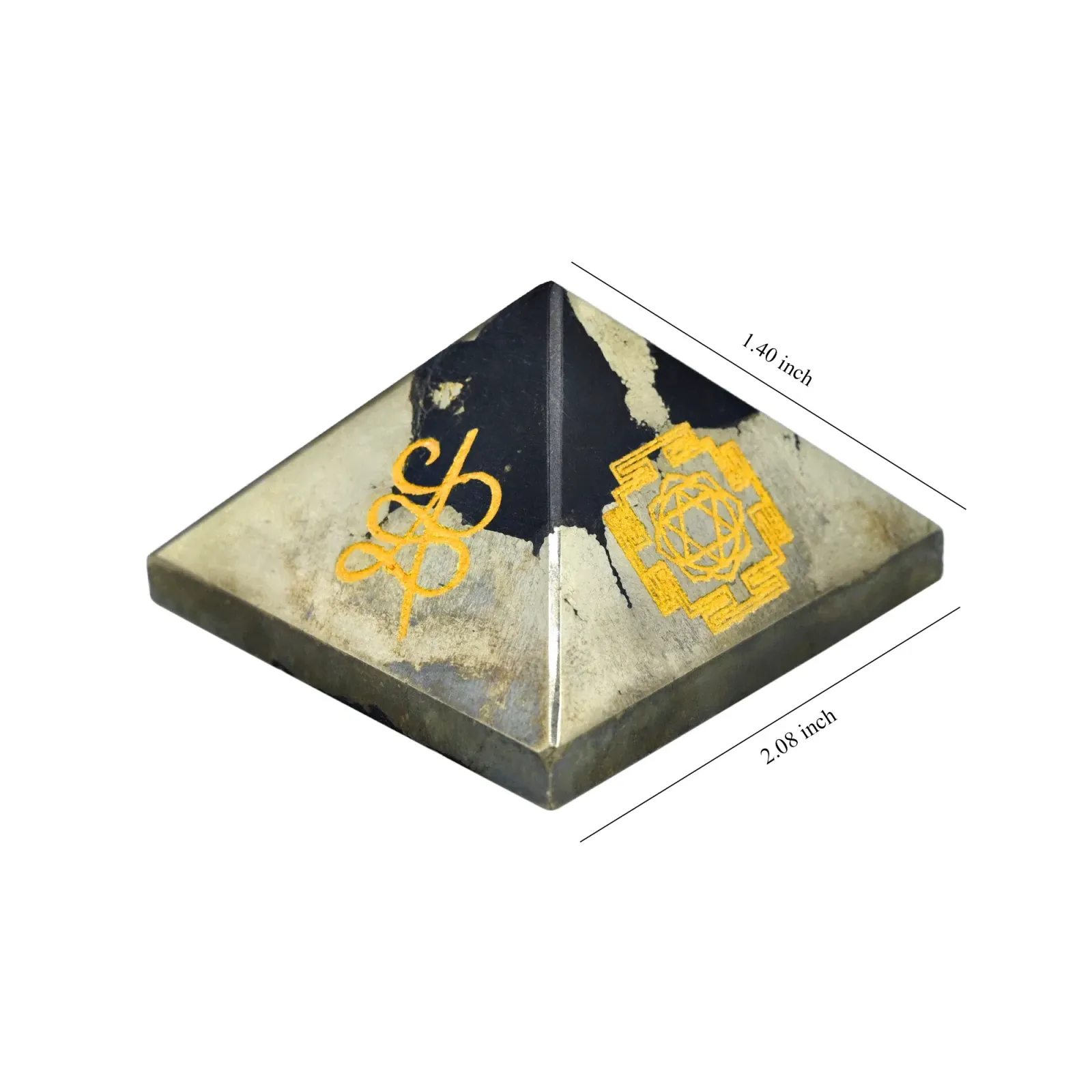 Lakshmi Pyrite Money Magnet Pyramid