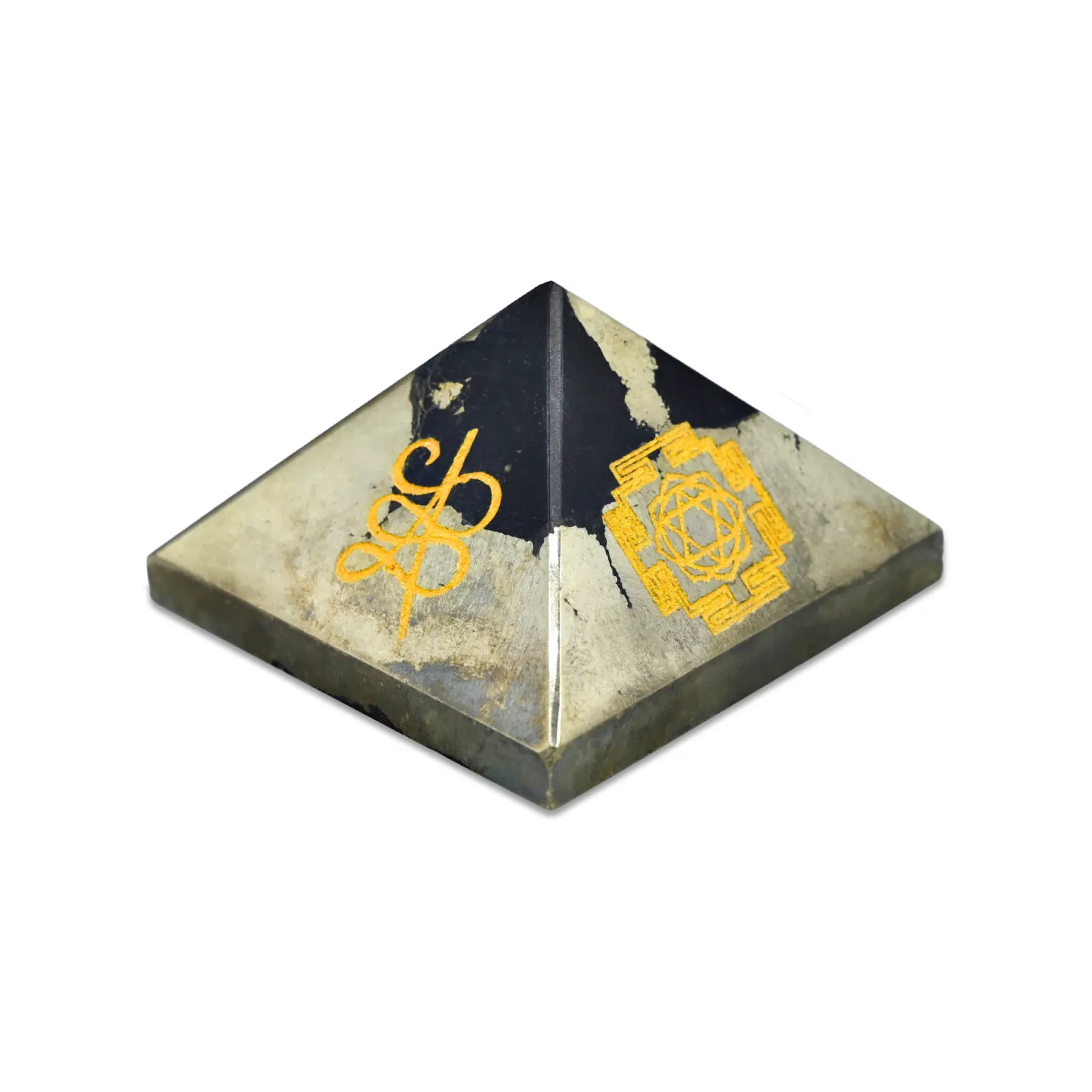 Lakshmi Pyrite Money Magnet Pyramid