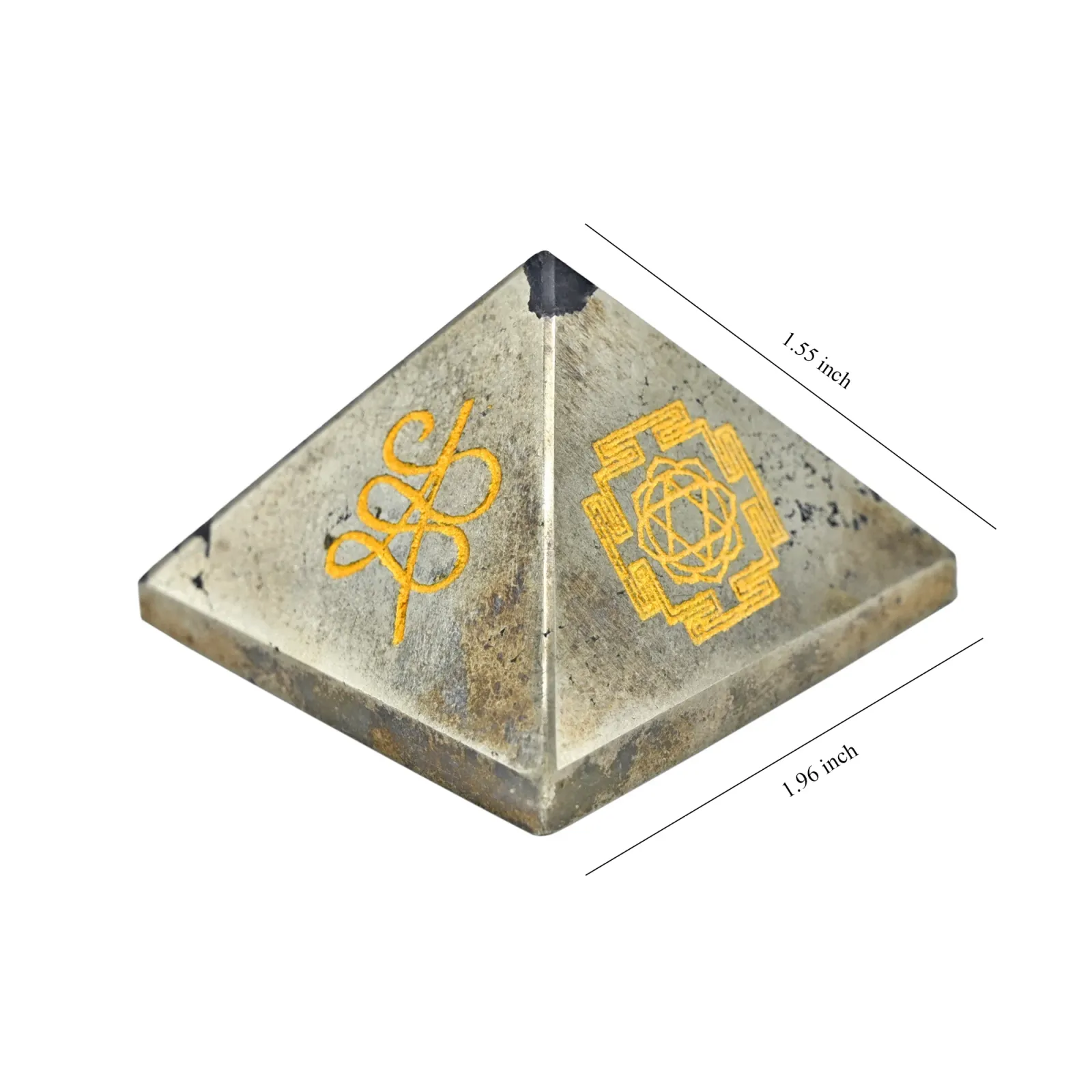 Lakshmi Pyrite Money Magnet Pyramid
