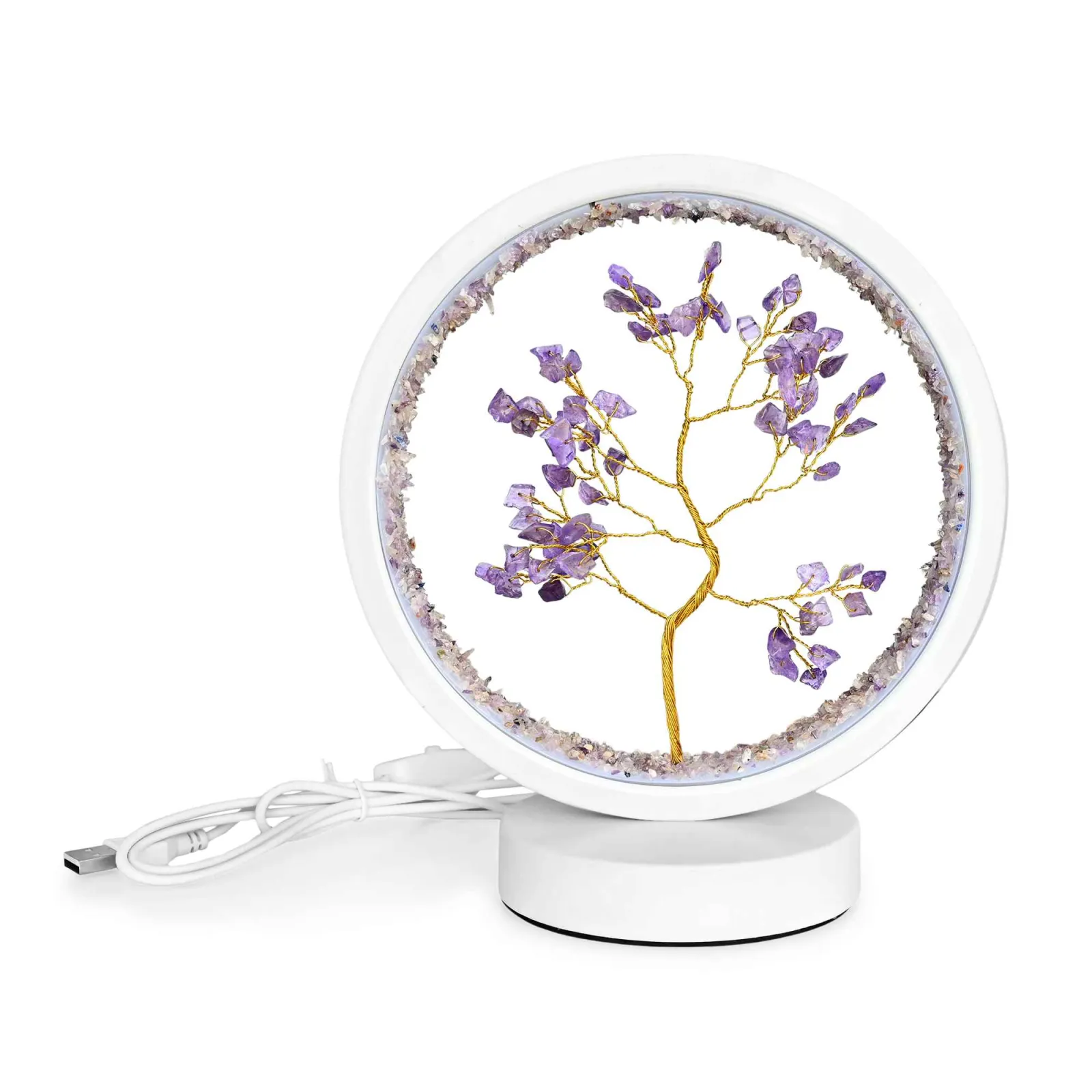 Crystal Tree Lamp