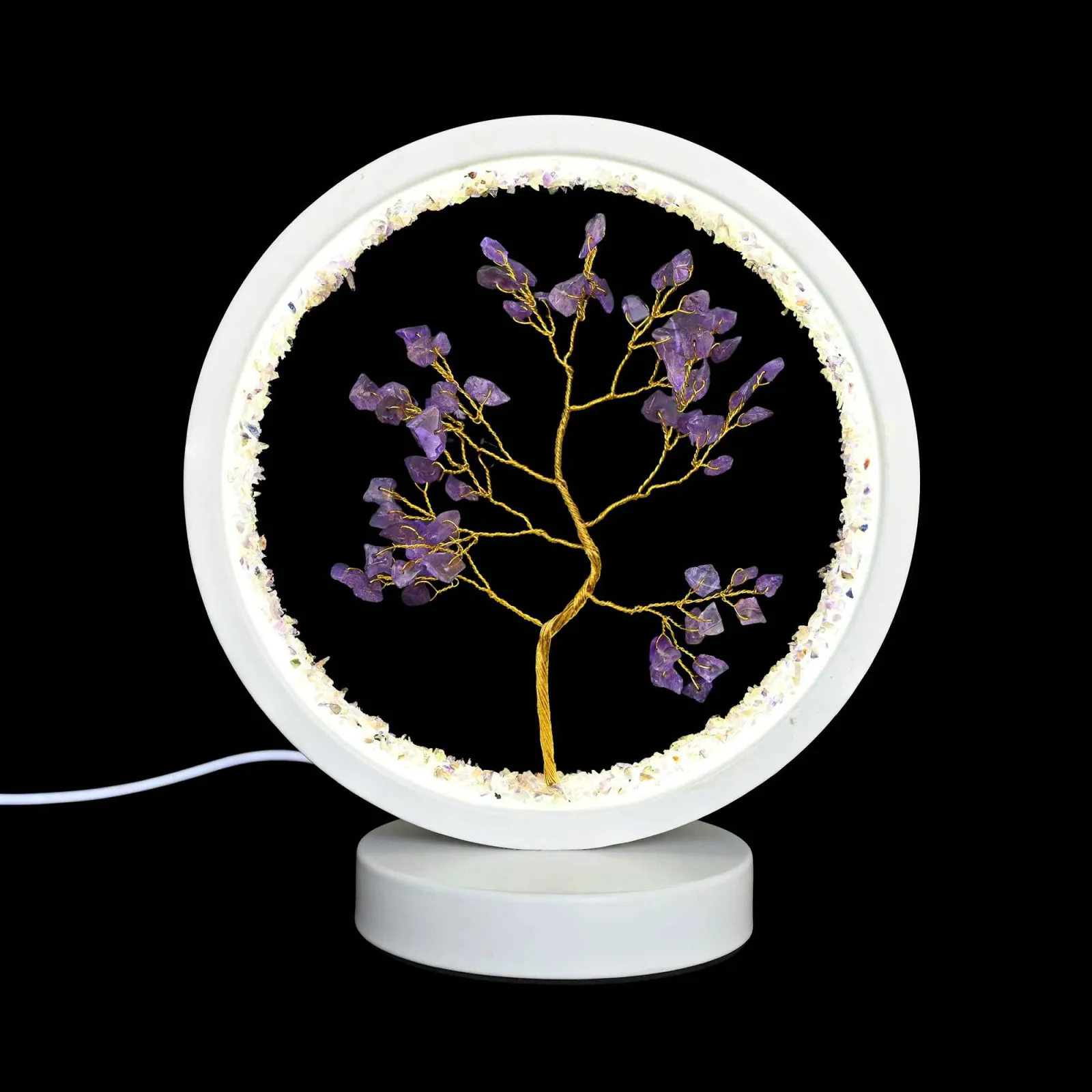 Crystal Tree Lamp