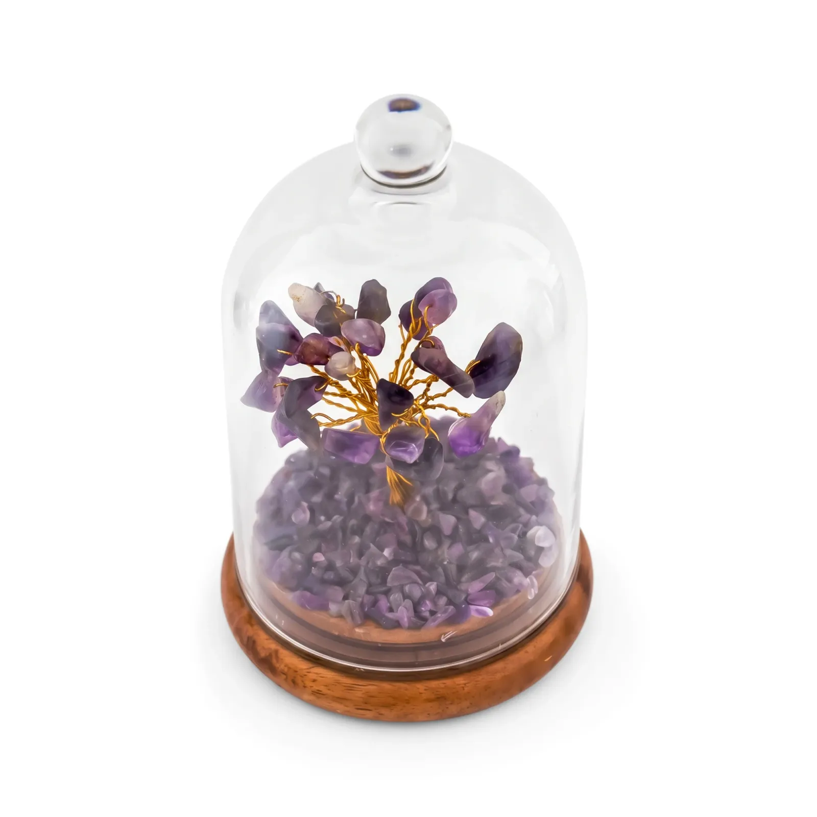 Amethyst Crystal Dome Tree
